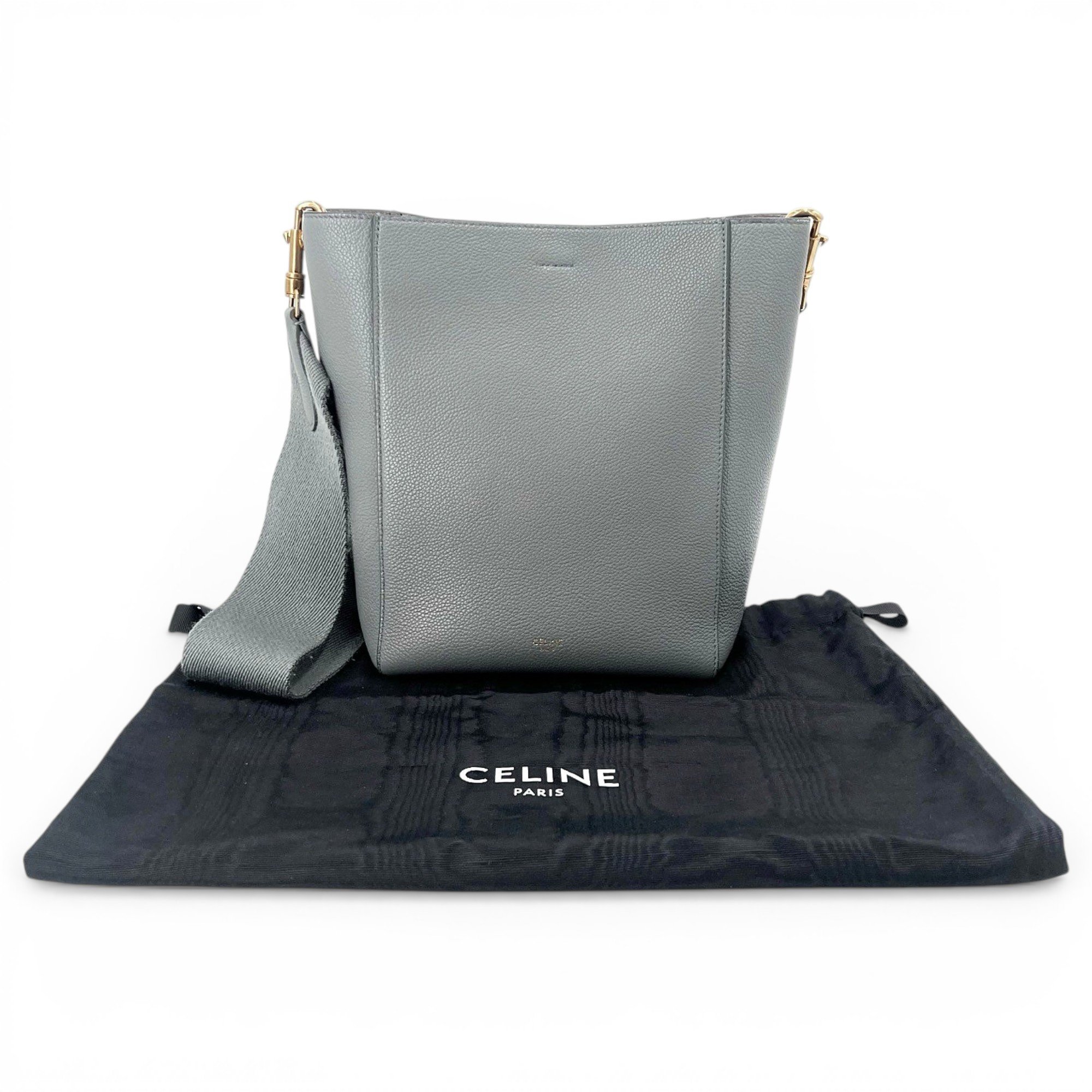 Seau Sangle leather tote