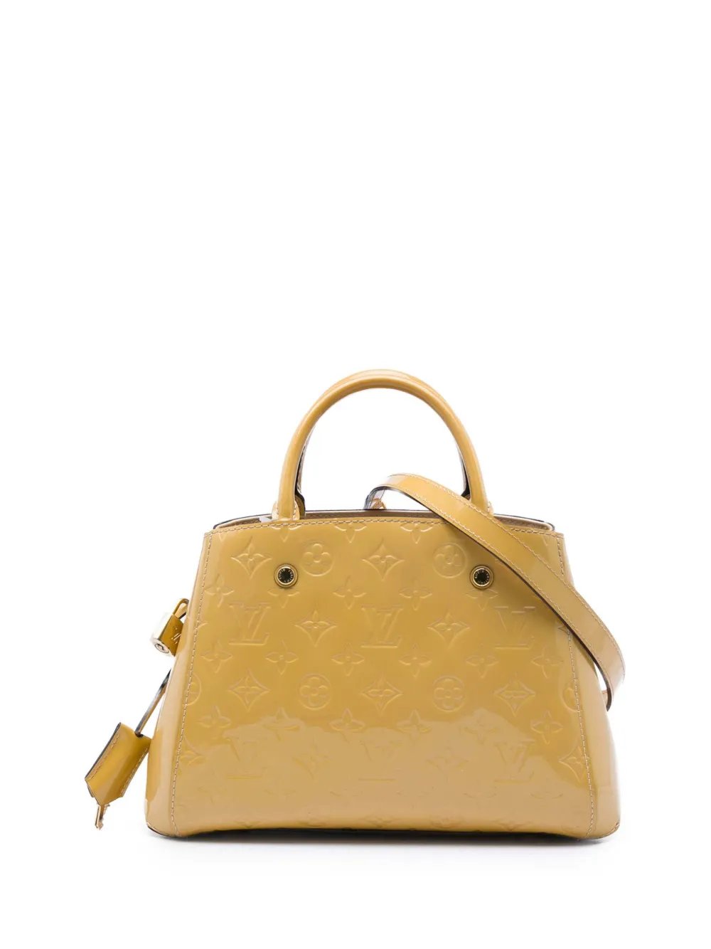 Louis Vuitton 2015 Monogram Vernis Montaigne BB satchel