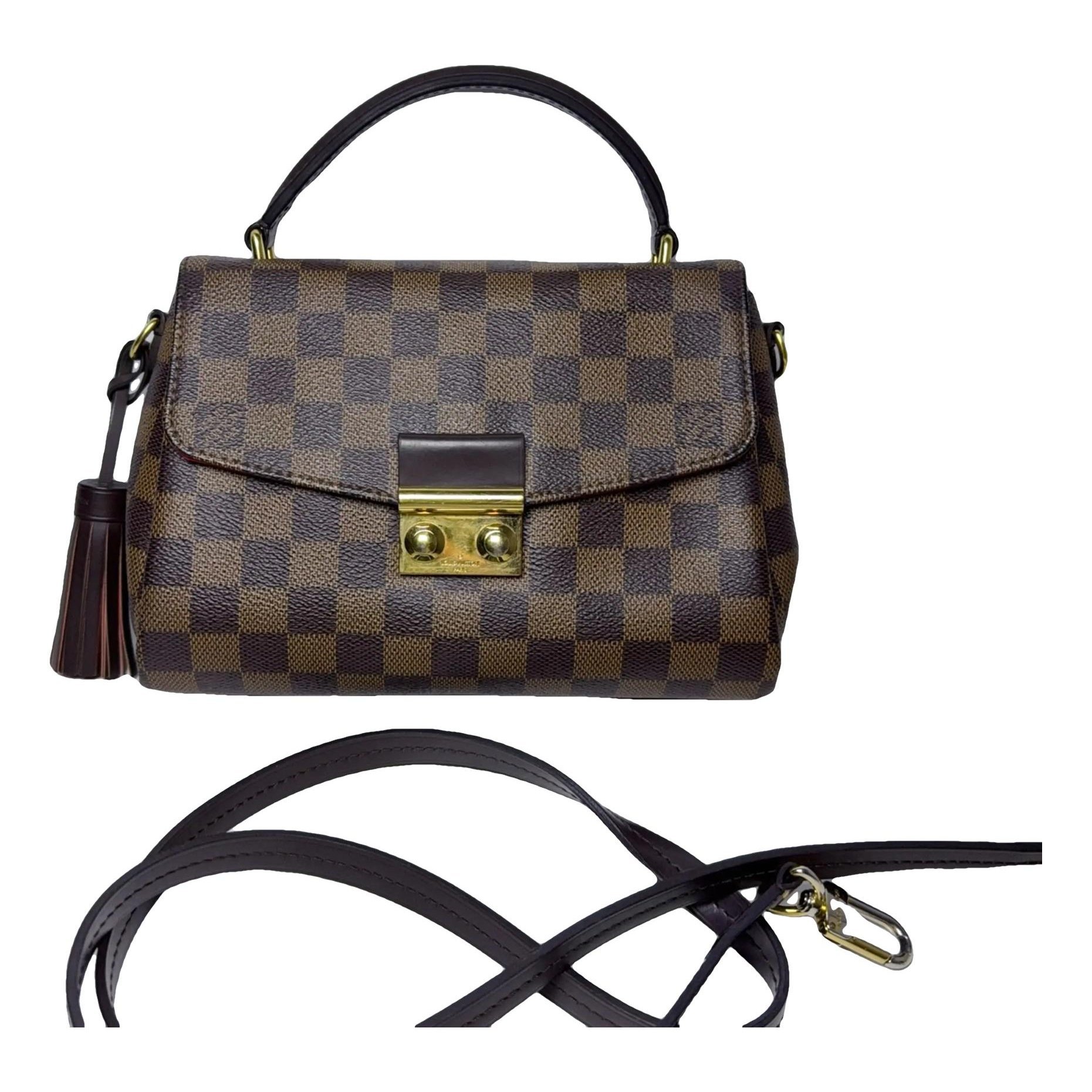 Croisette vinyl crossbody bag