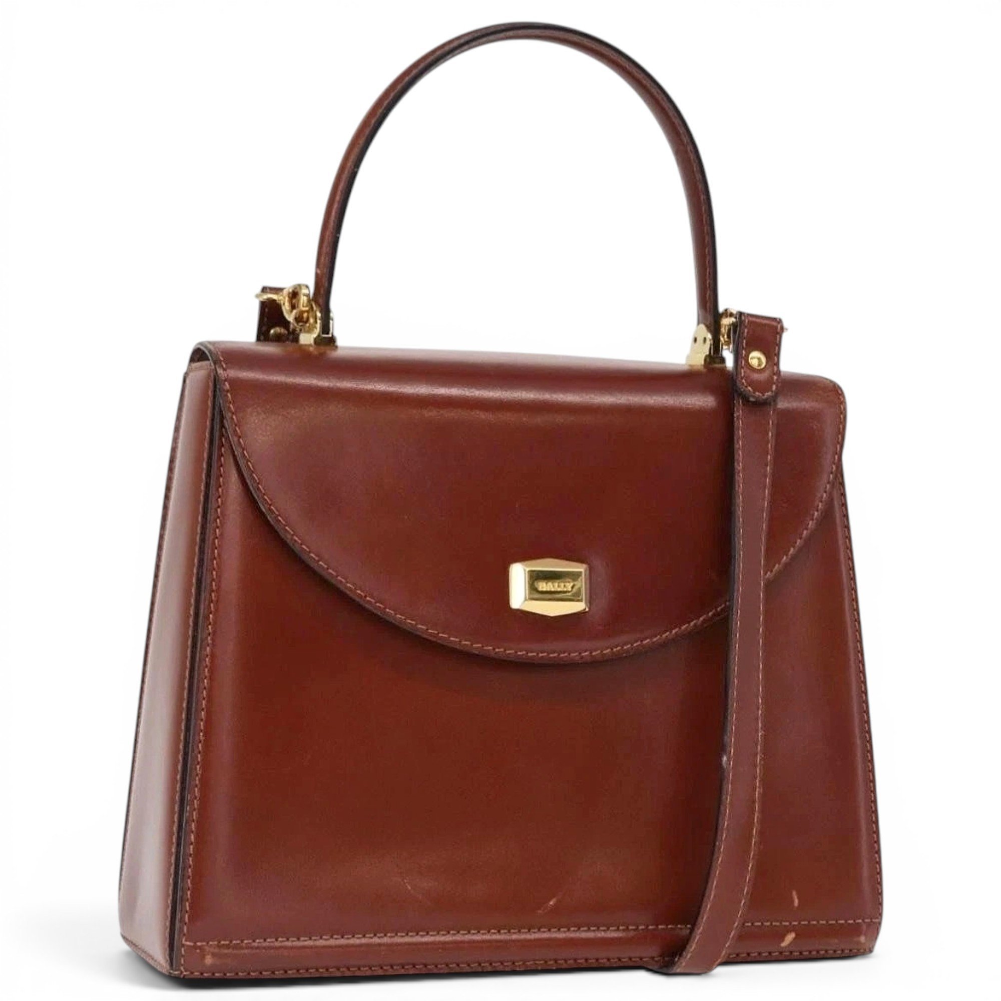 Leather handbag