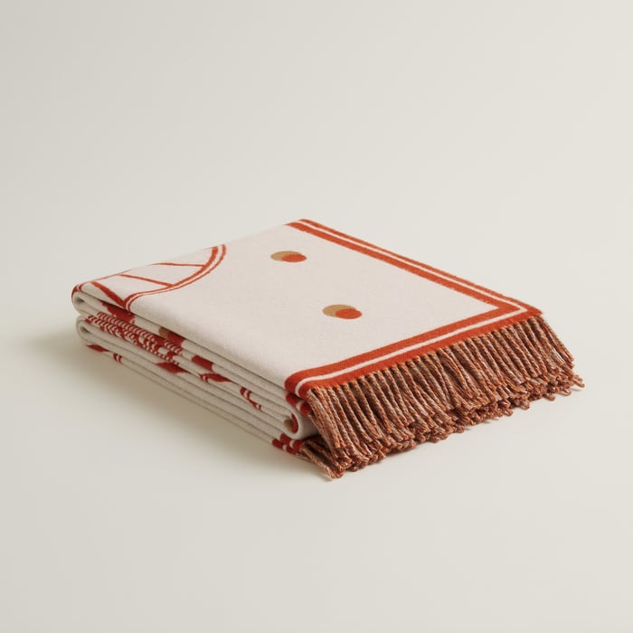 Terracotta Cheval Cabriolet Blanket