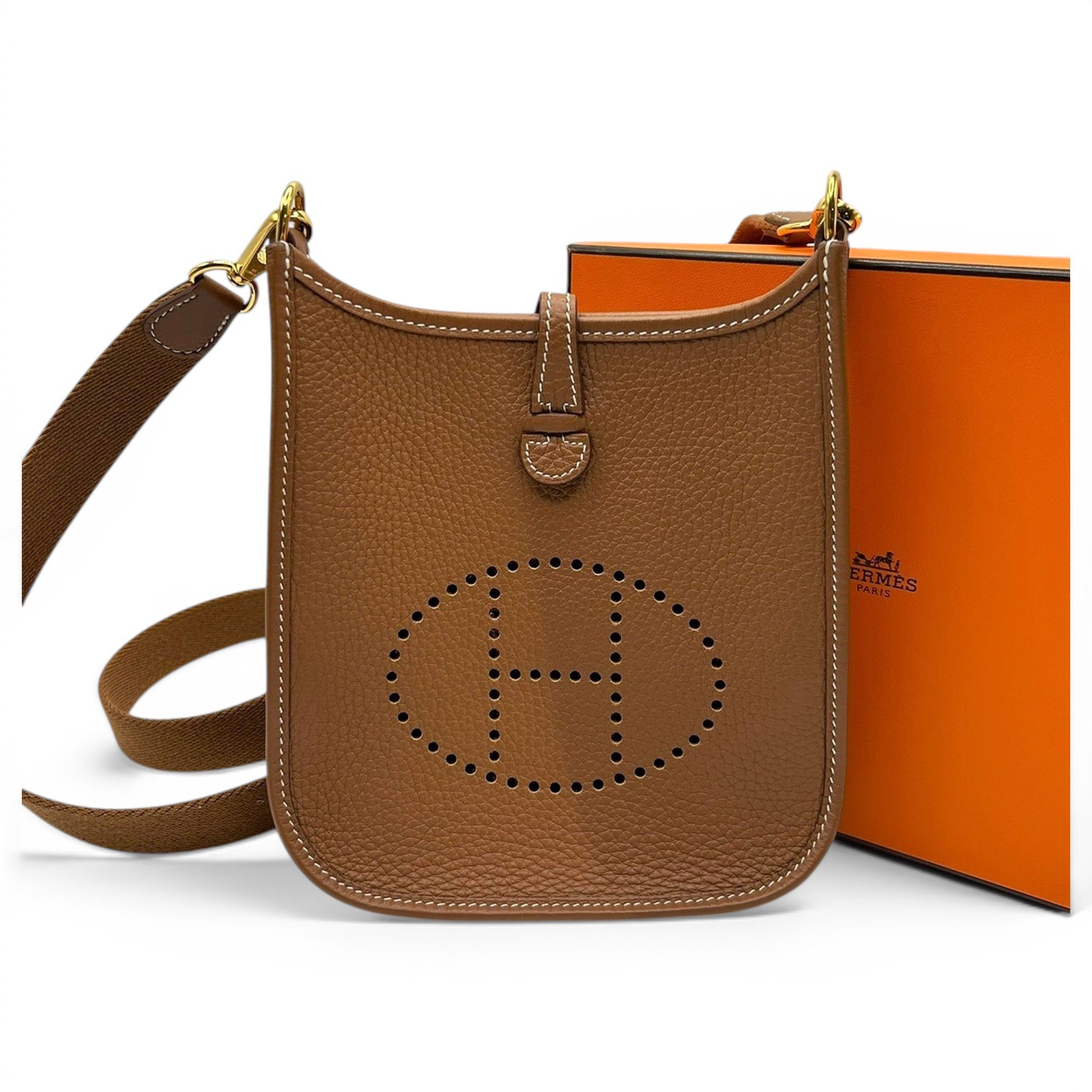 Evelyne leather crossbody bag