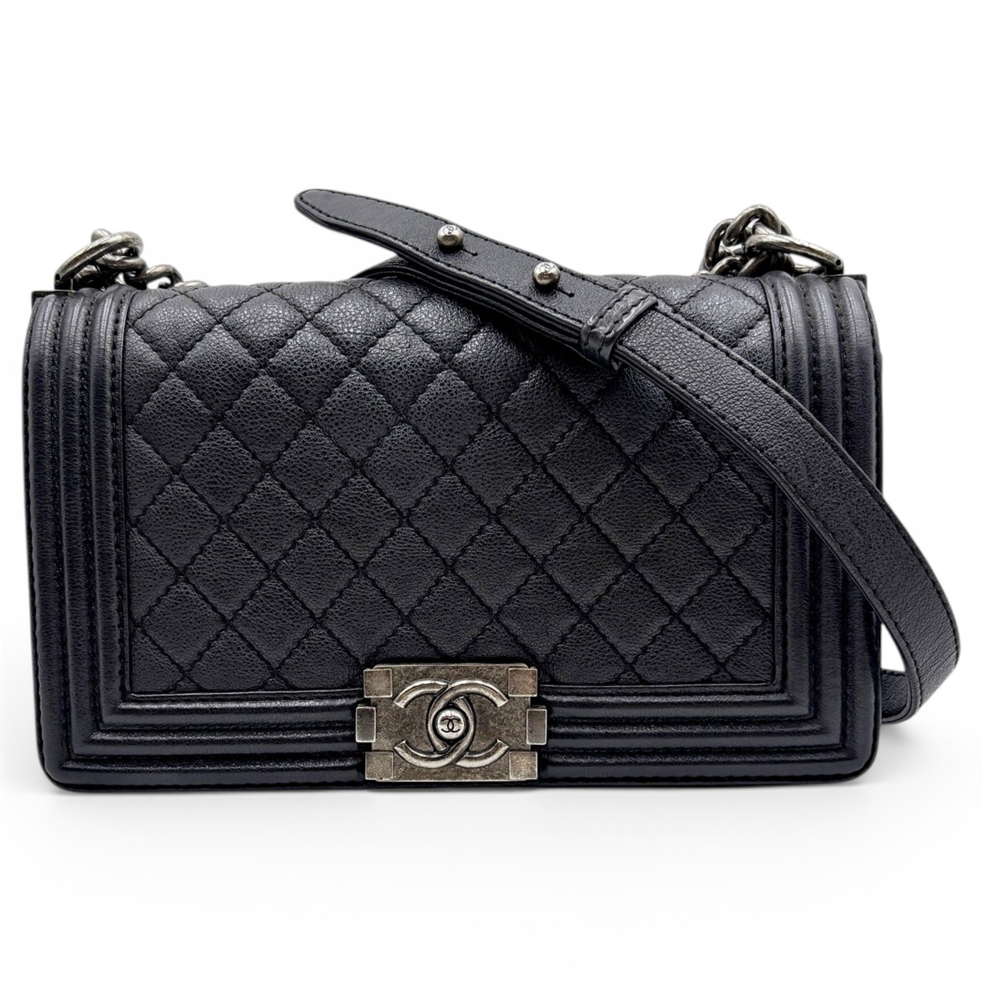 Boy leather handbag