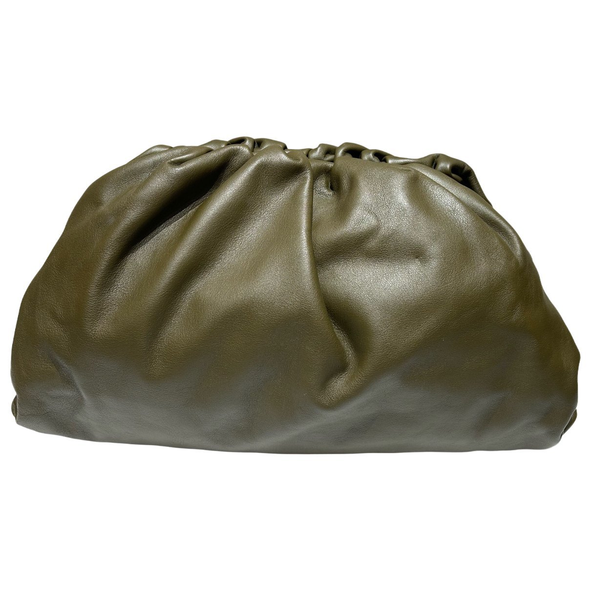 Pouch leather handbag