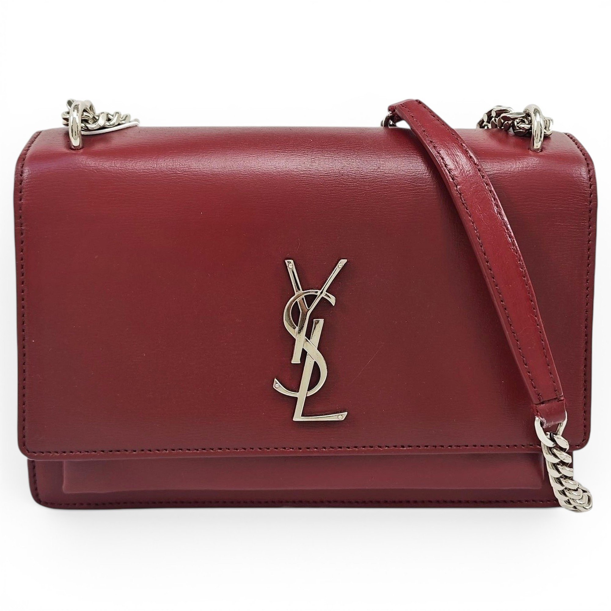 Sunset leather handbag