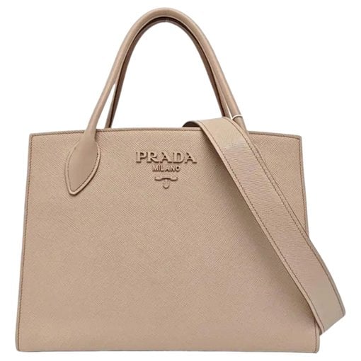 Prada Monochrome leather handbag
