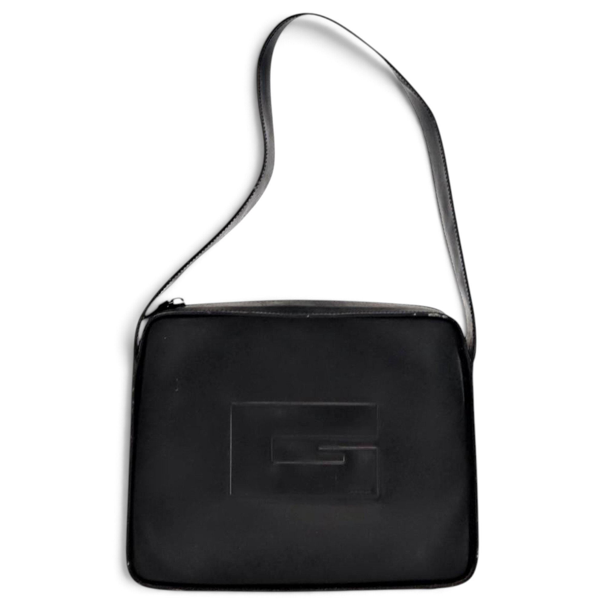 Patent leather handbag