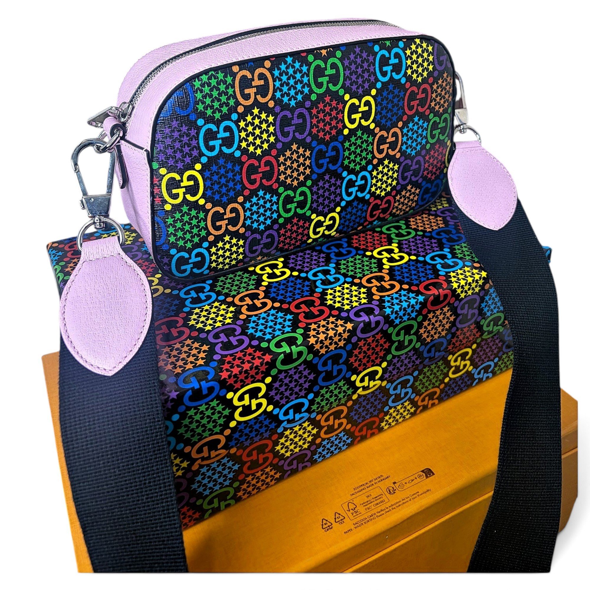 Leather crossbody bag