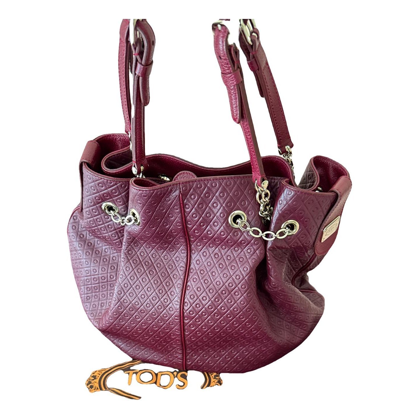 Leather handbag