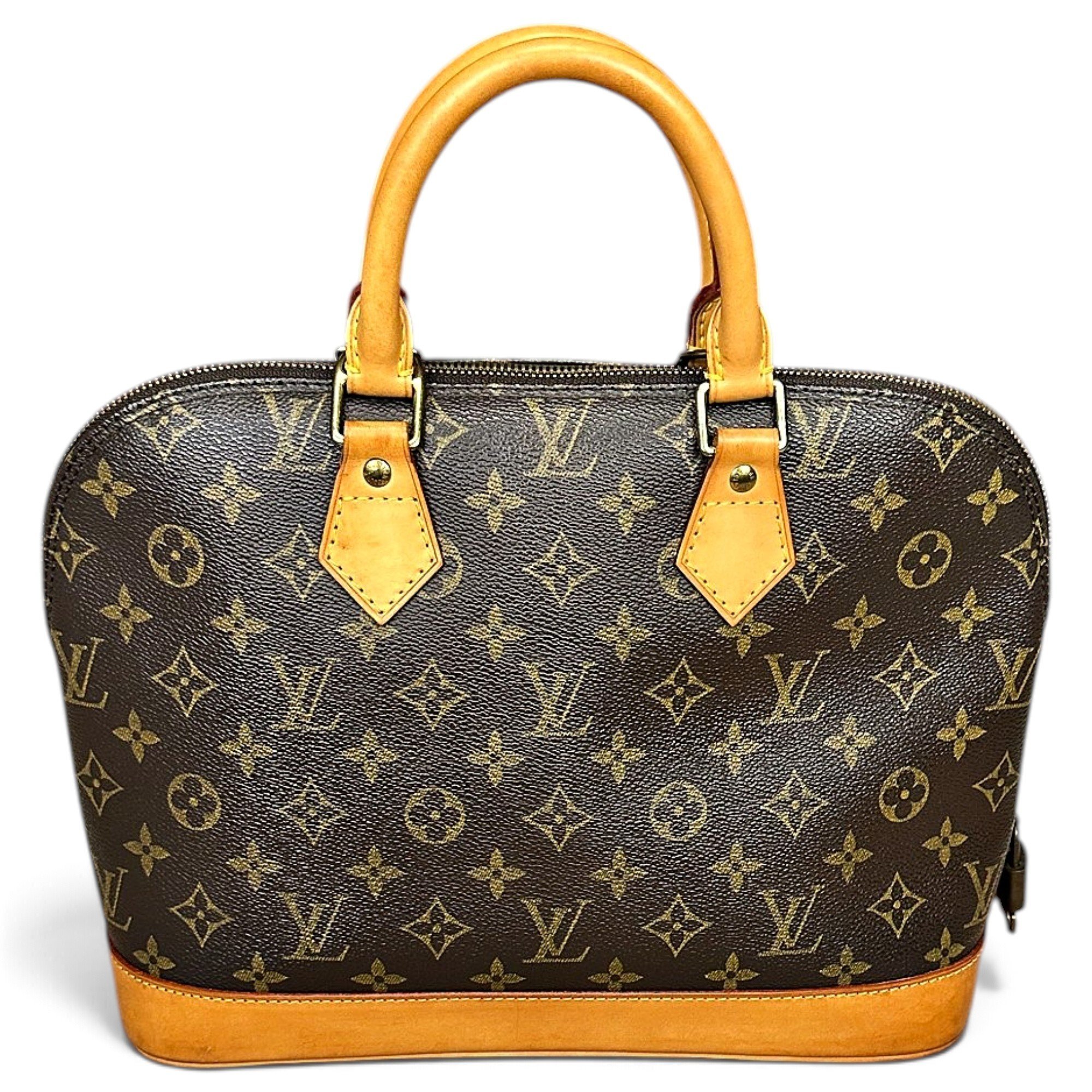 Alma leather handbag