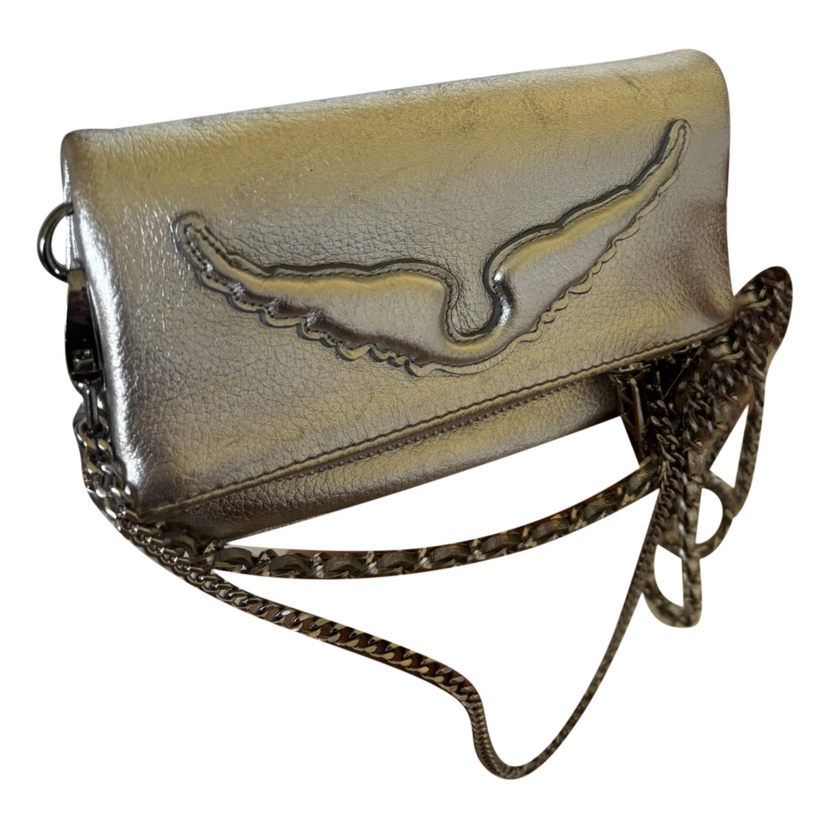 Rock leather crossbody bag