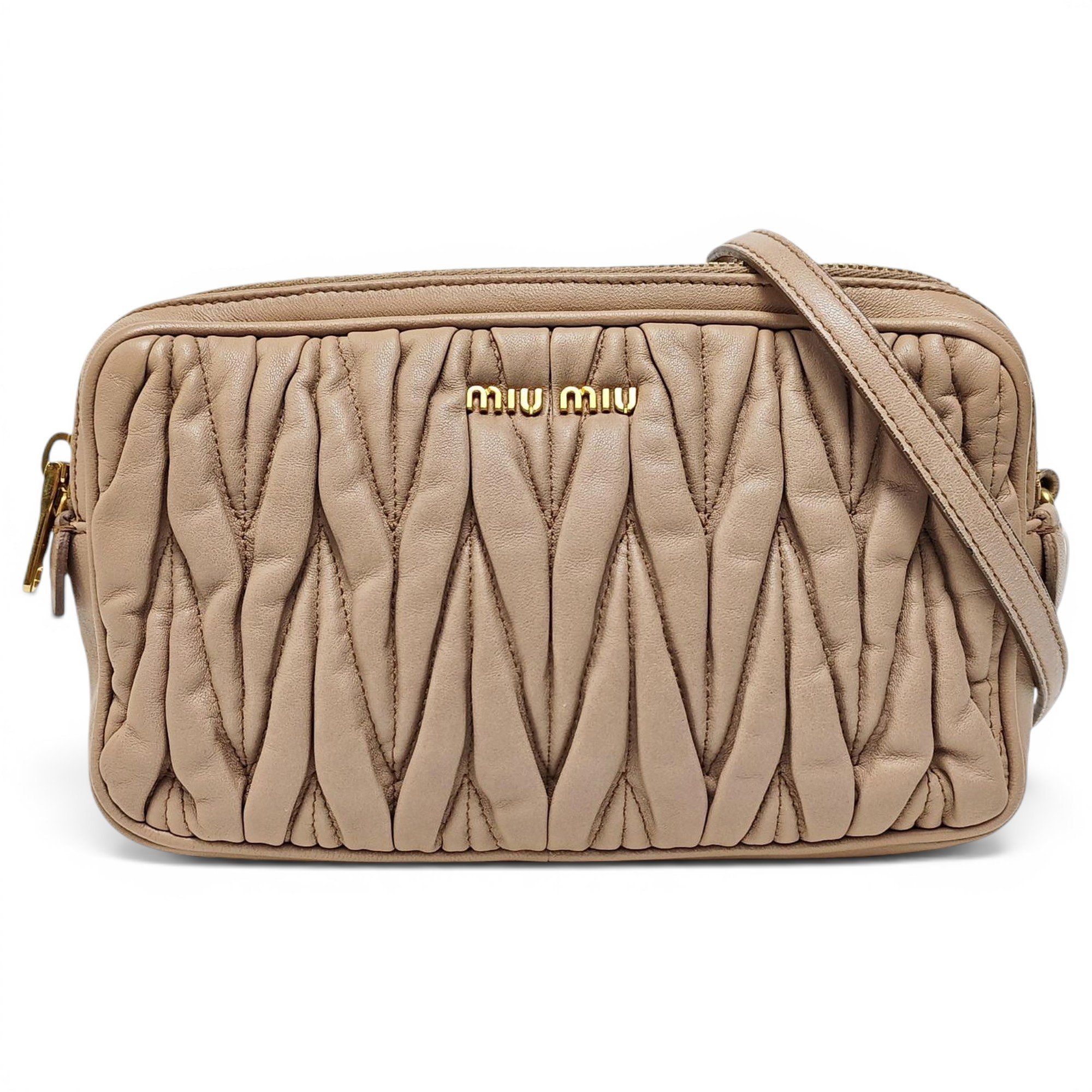 Caprice leather crossbody bag