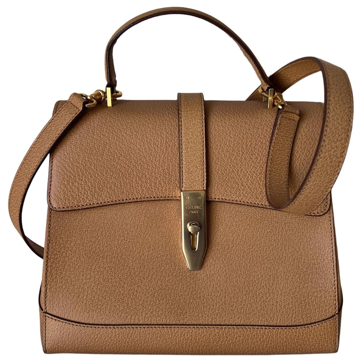 Sac 16 leather crossbody bag