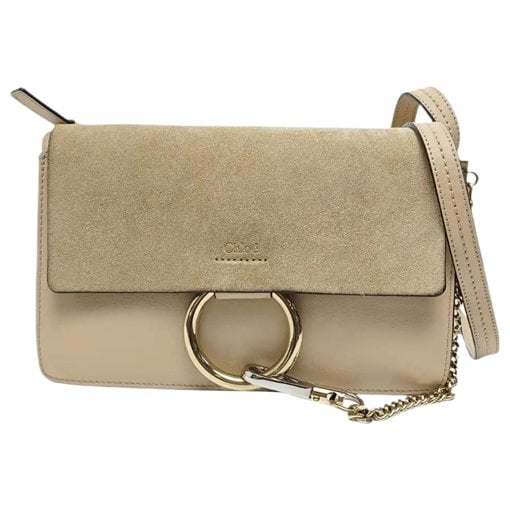 Faye leather handbag
