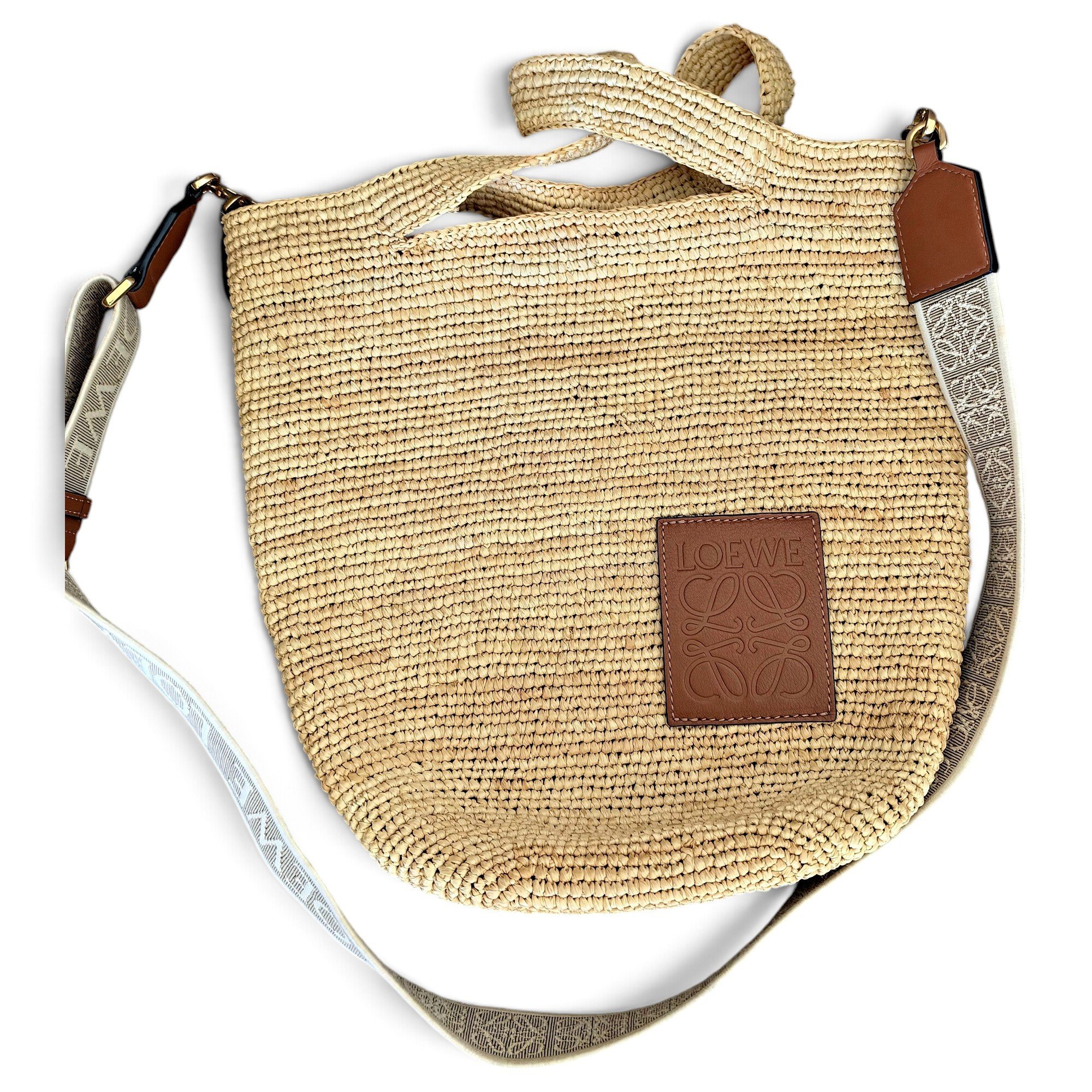 Slit crossbody bag