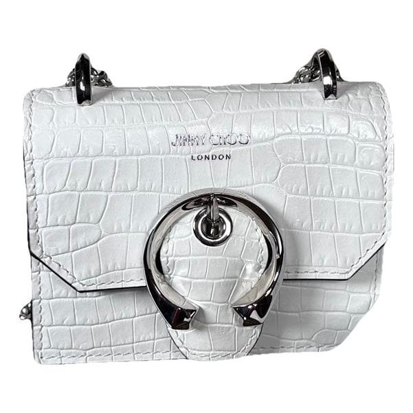 Jimmy Choo Madeline crocodile crossbody bag