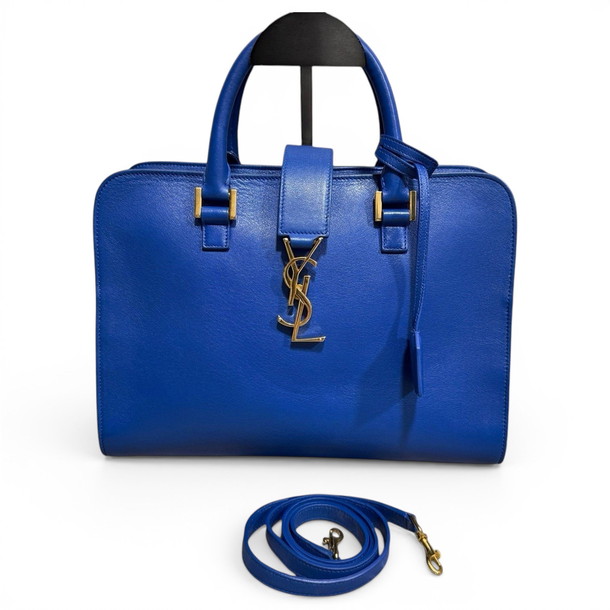Saint Laurent Monogram Cabas leather handbag