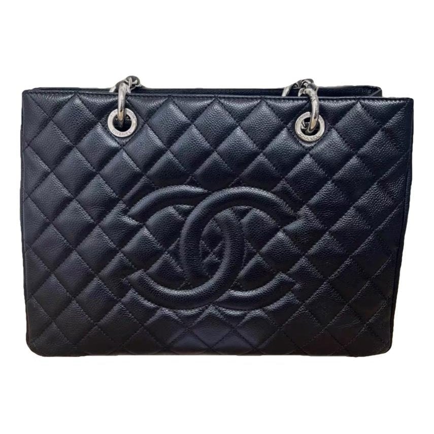 Grand shopping leather tote