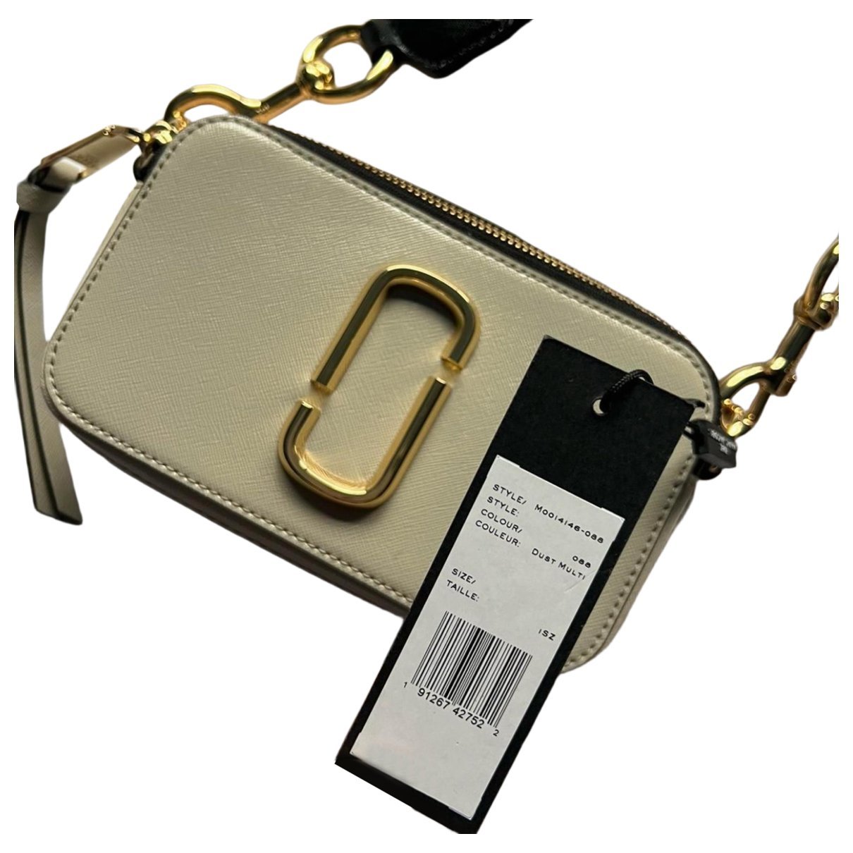 Snapshot leather crossbody bag