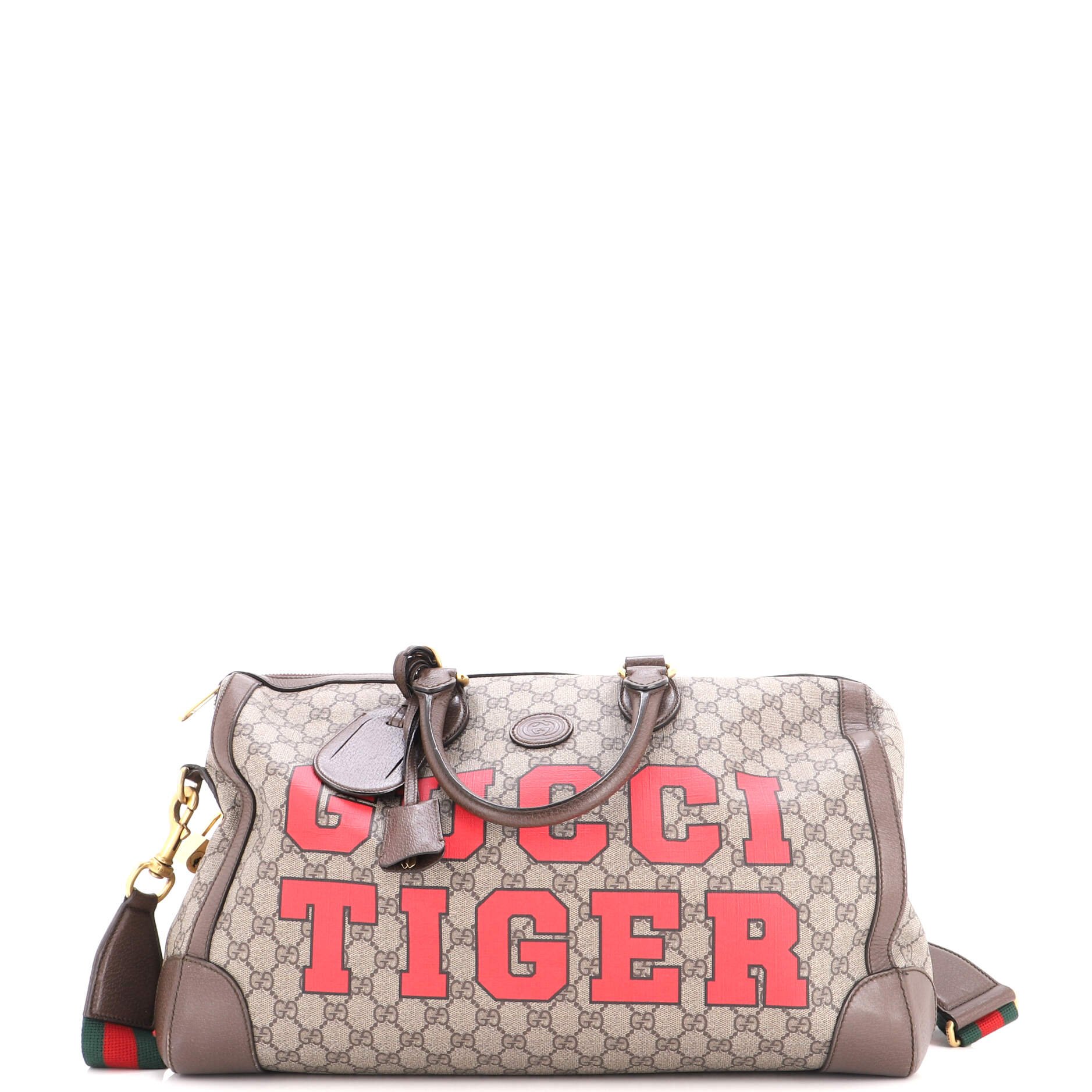 Convertible Duffle Bag Printed GG Coated Canvas Medium