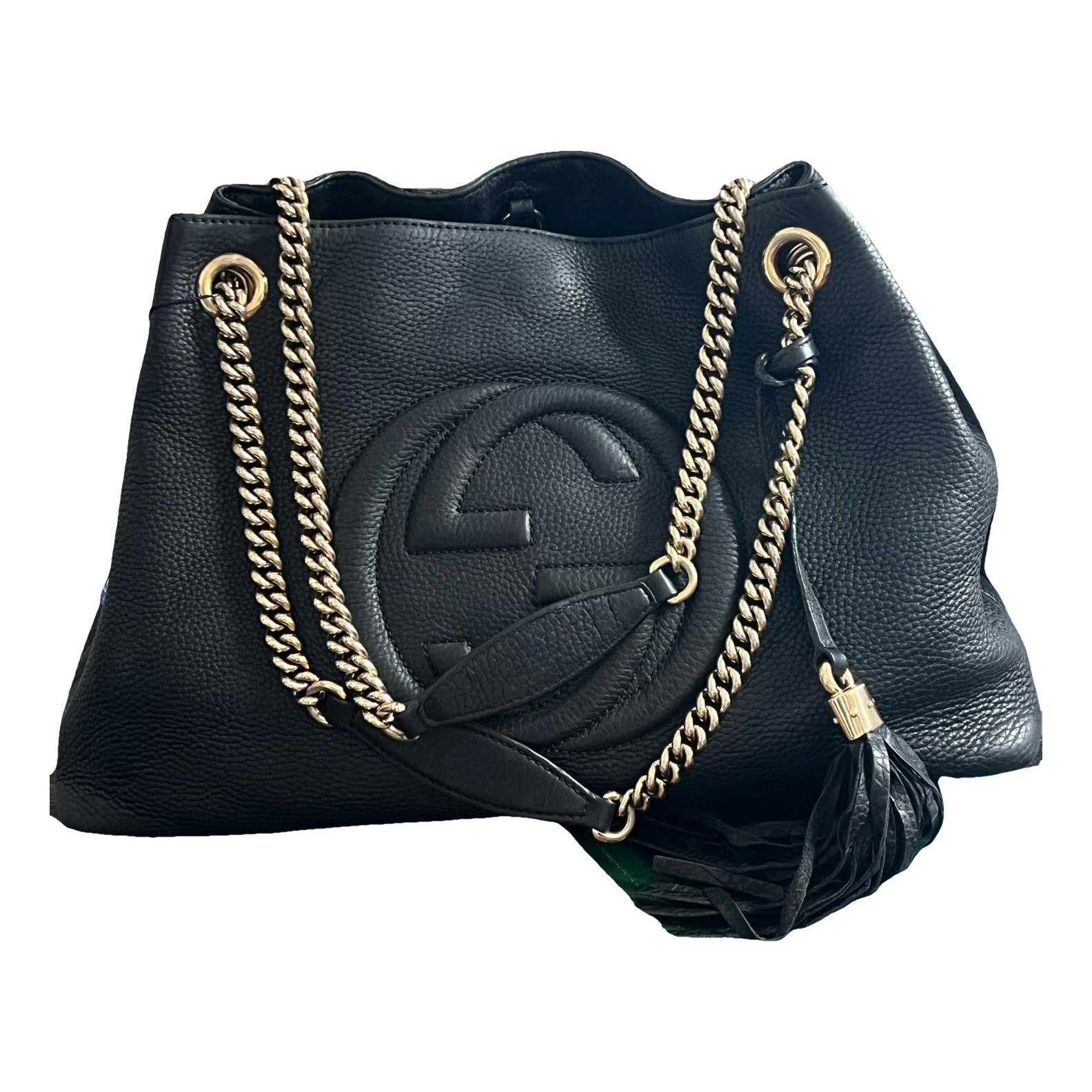 Soho leather tote
