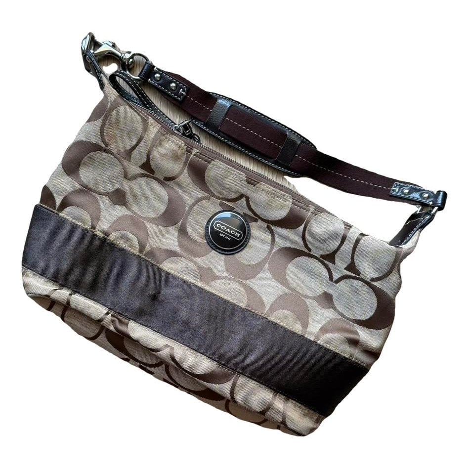 Signature Sufflette cloth handbag