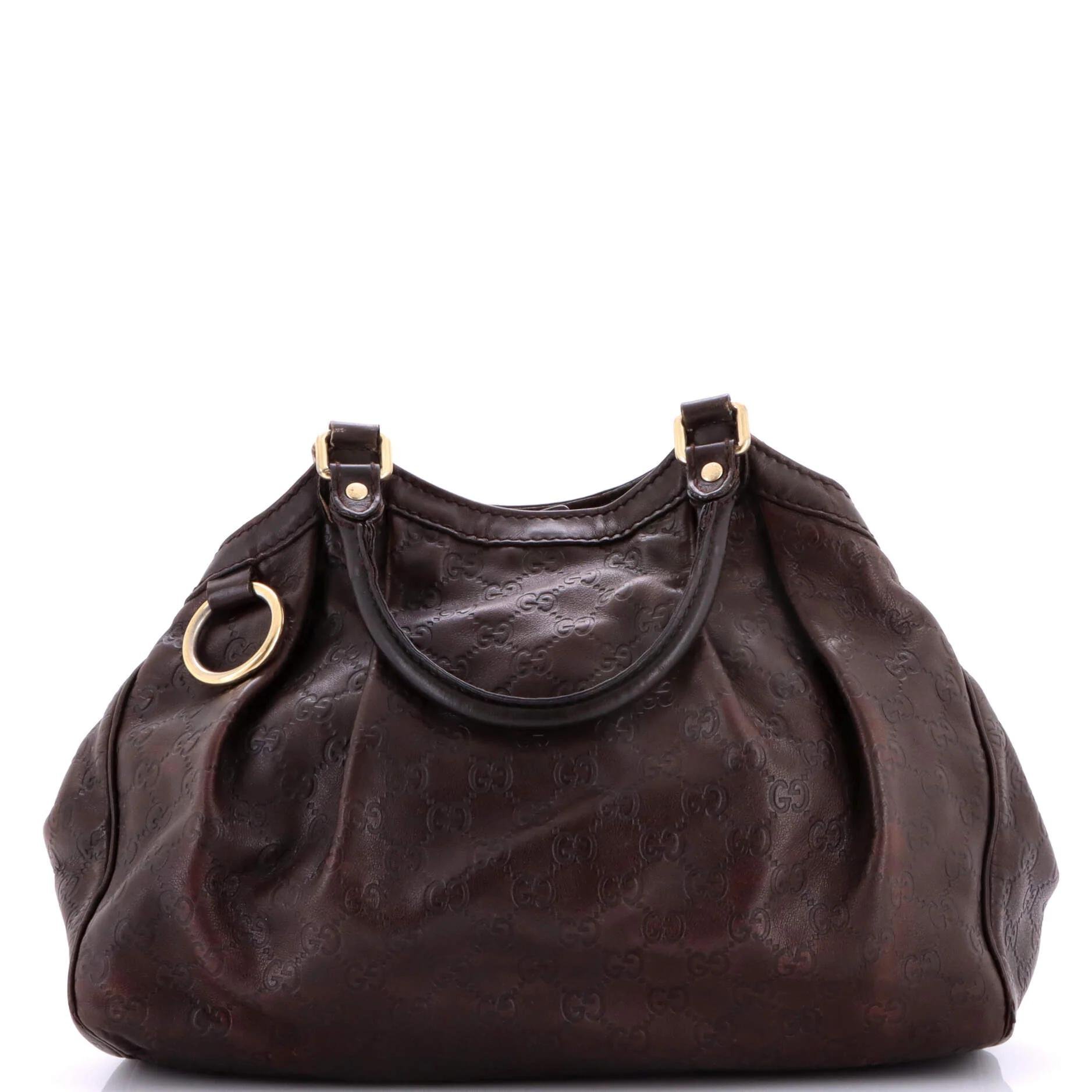 Leather tote