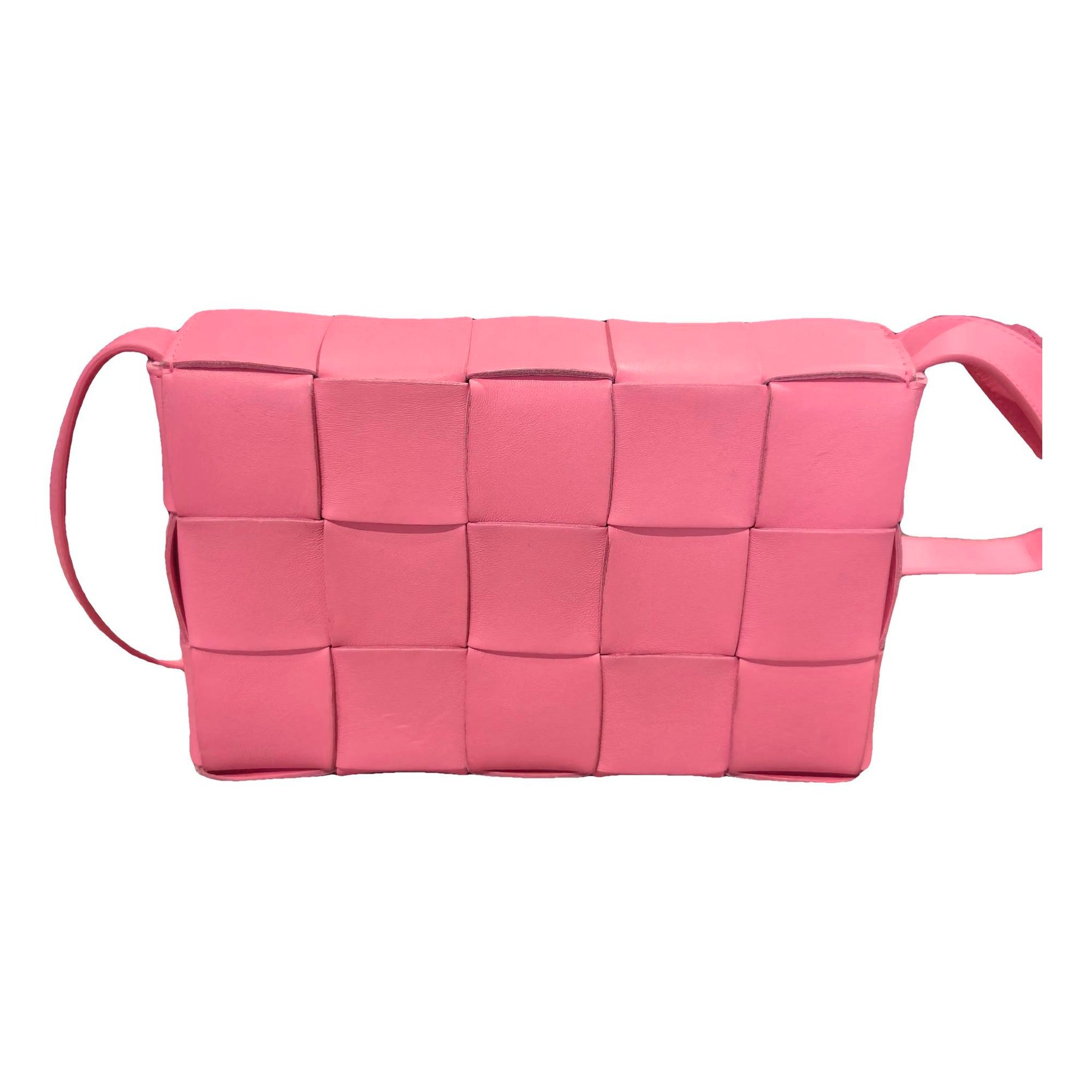 Cassette leather crossbody bag