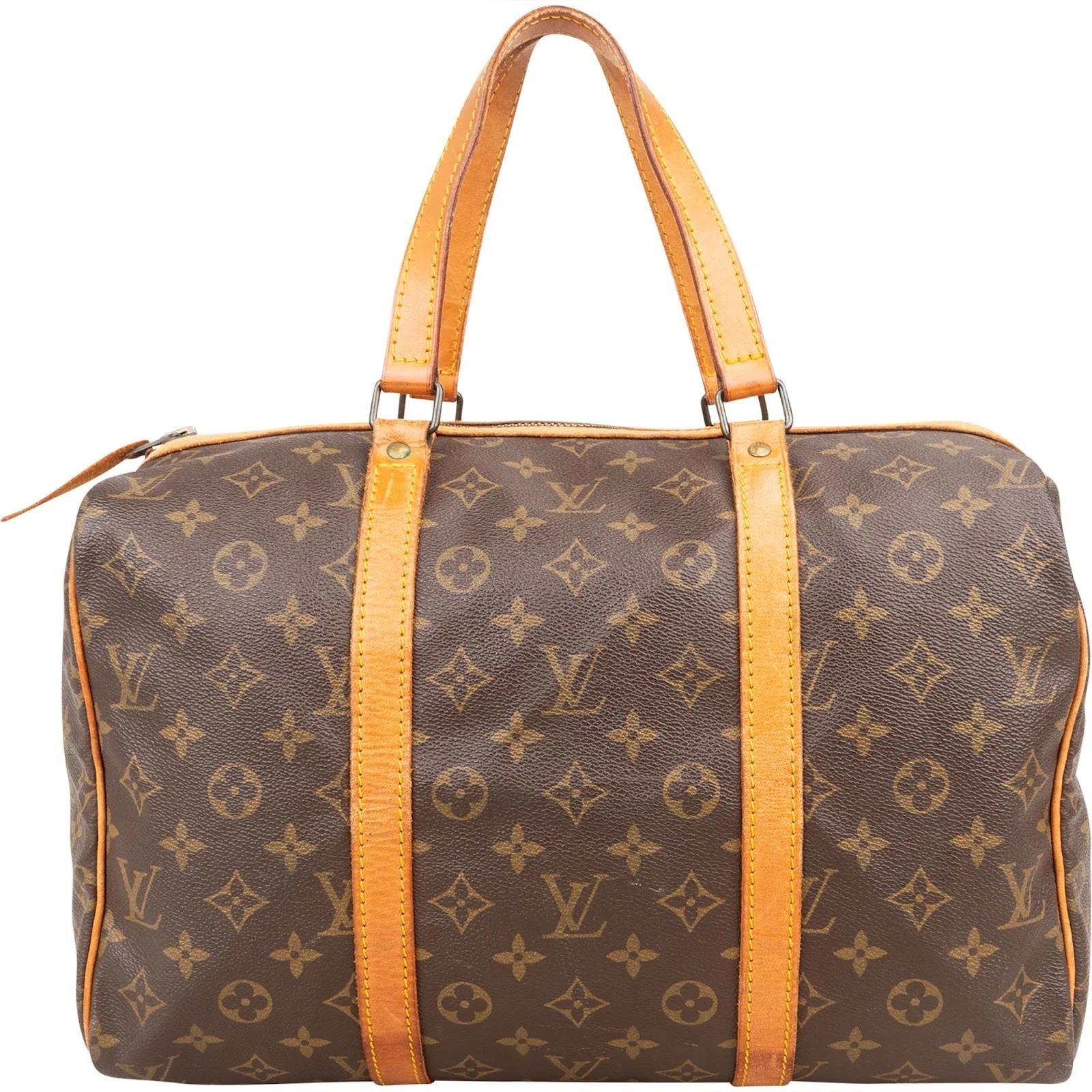 Sac souple leather handbag