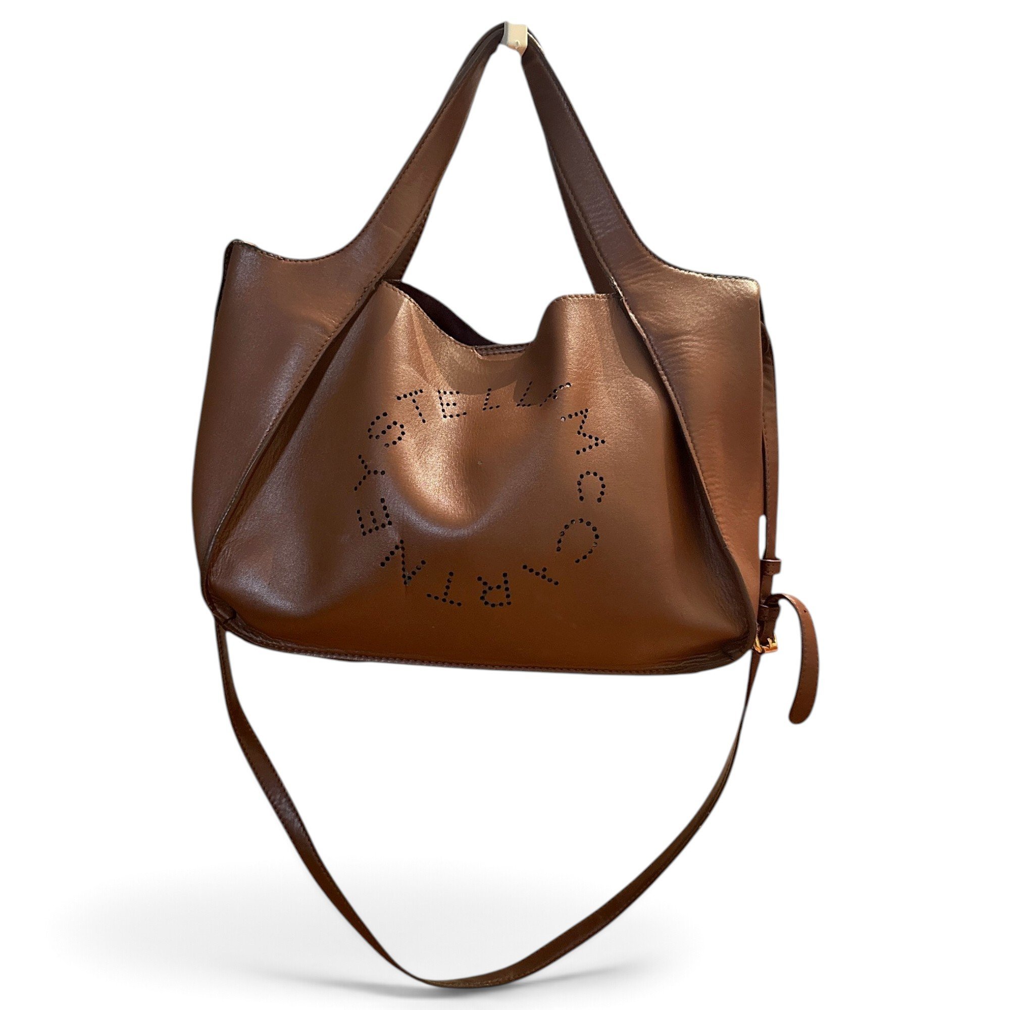 Stella McCartney Logo vegan leather handbag