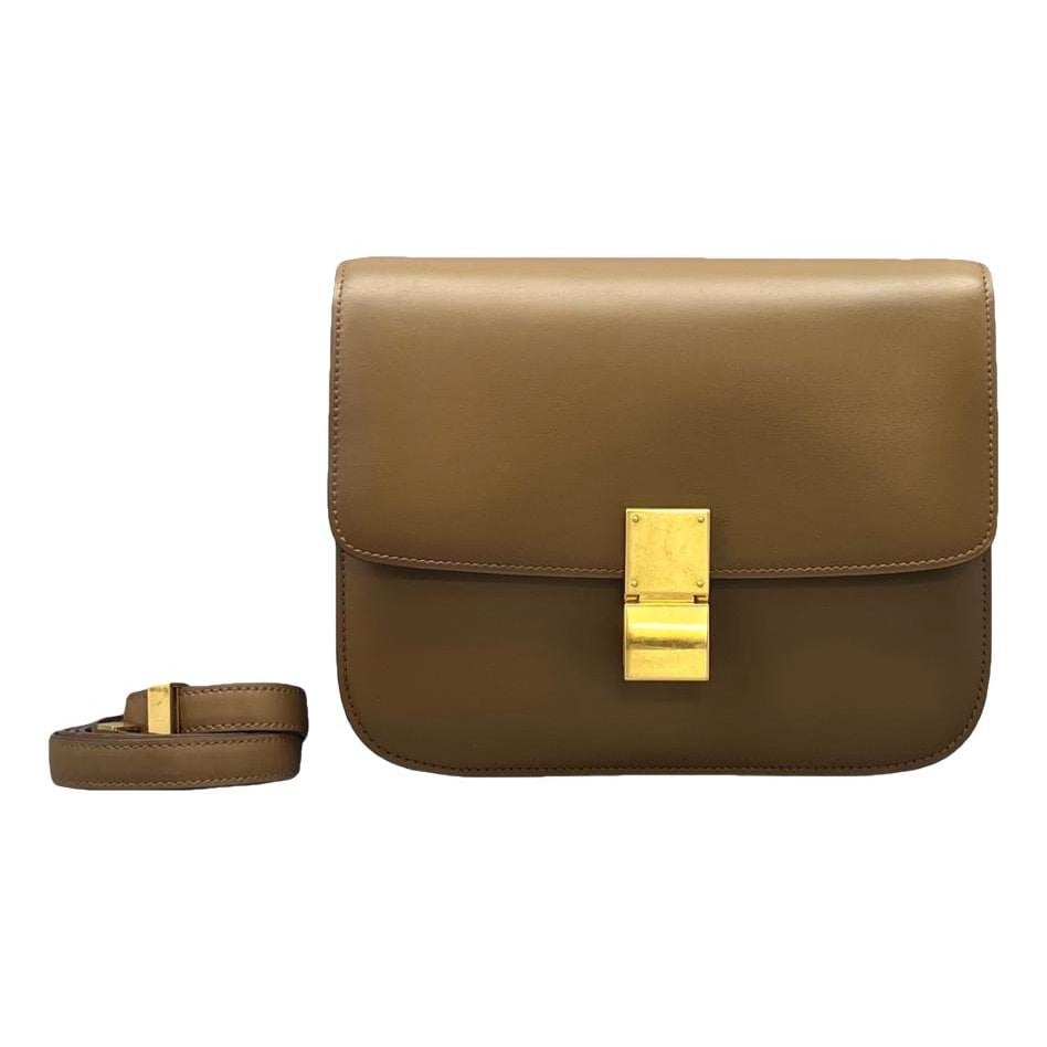 Classic leather handbag