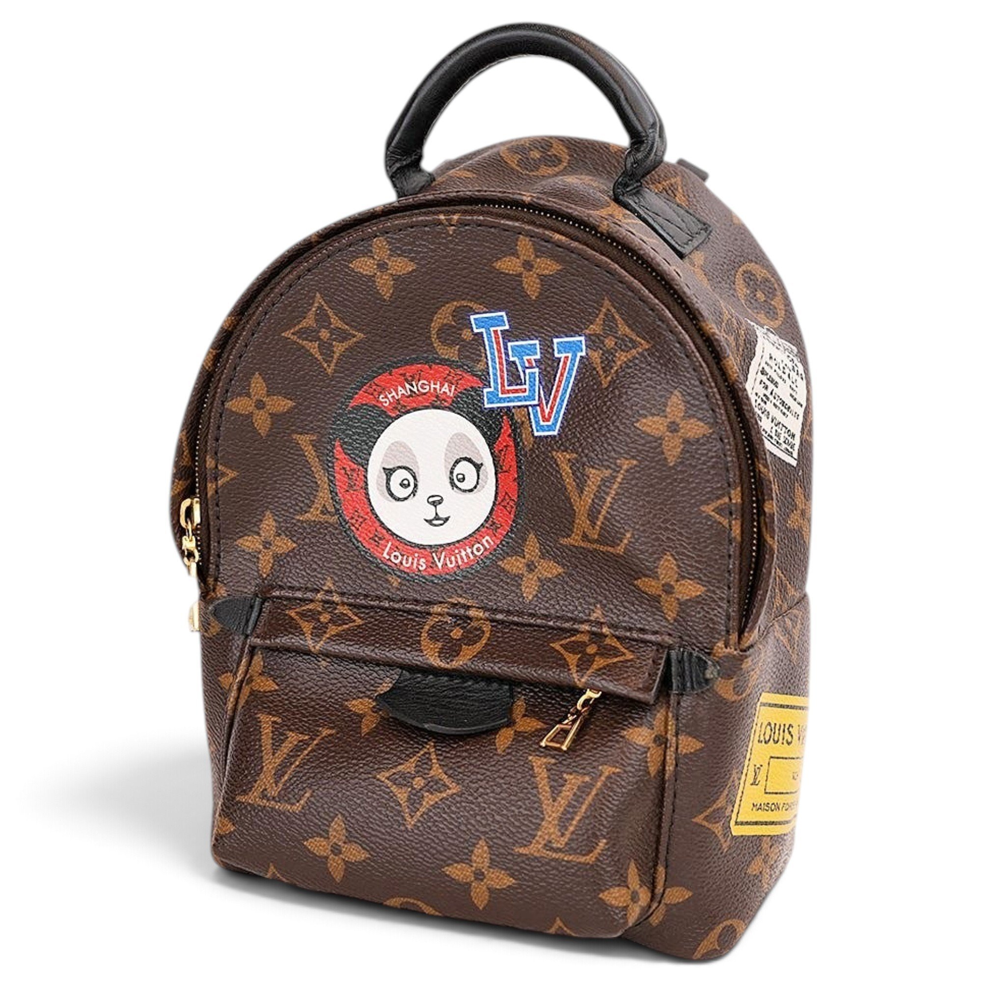 Palm Springs leather backpack