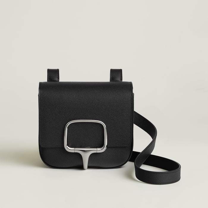 小物 HERM`ES Very Good ( Rank A) HERMÈS Cinhetic Box Black (89) Chevre