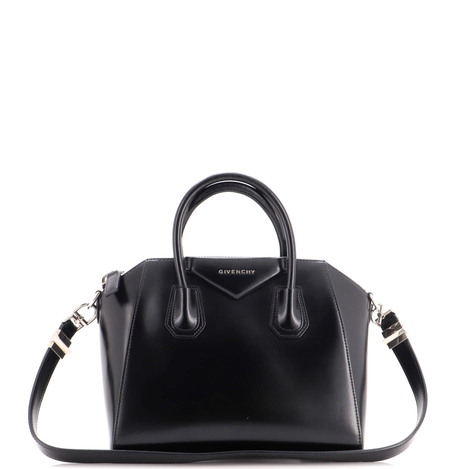 Antigona Bag Glazed Leather Small