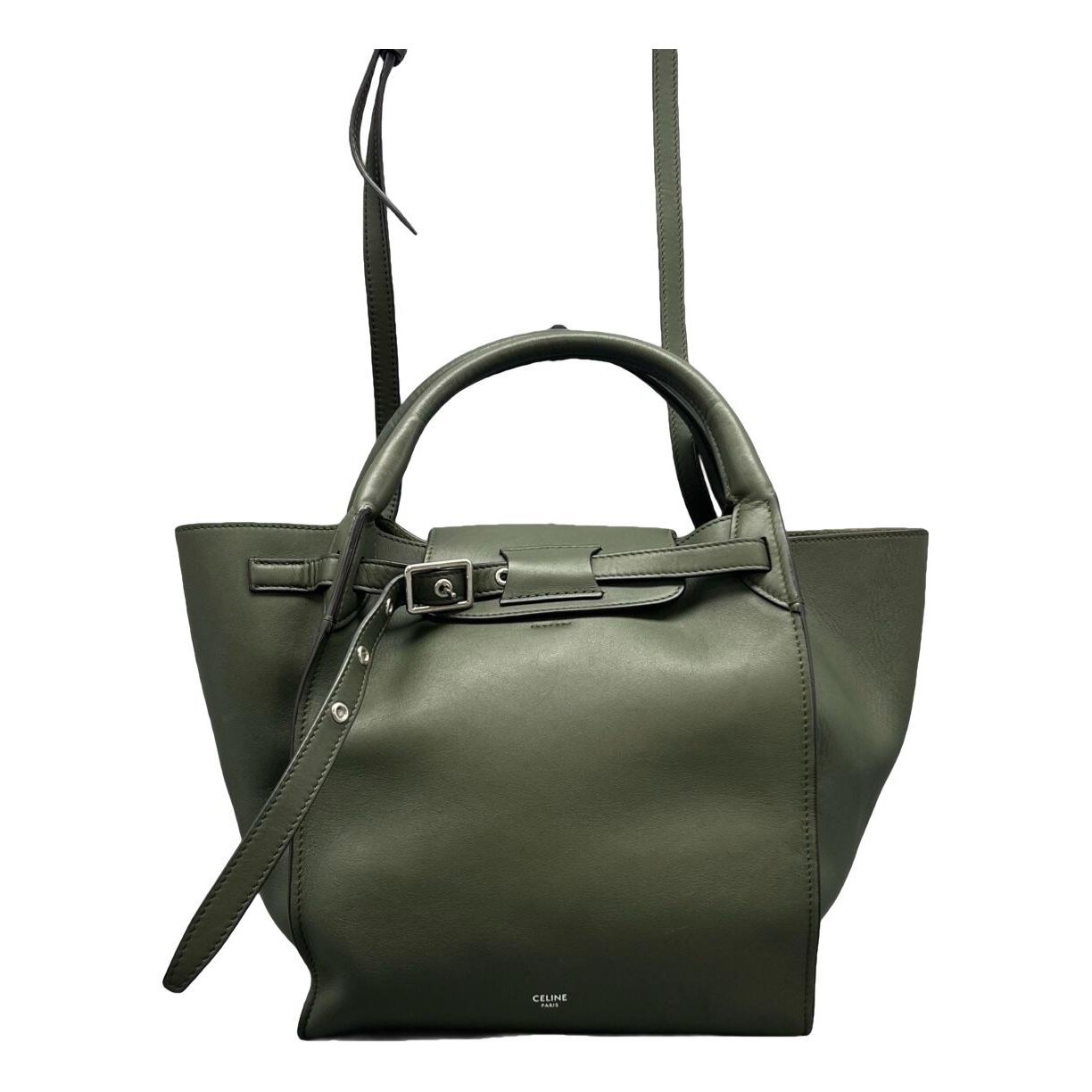 Big Bag leather handbag