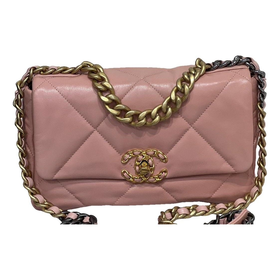 Chanel 19 leather handbag