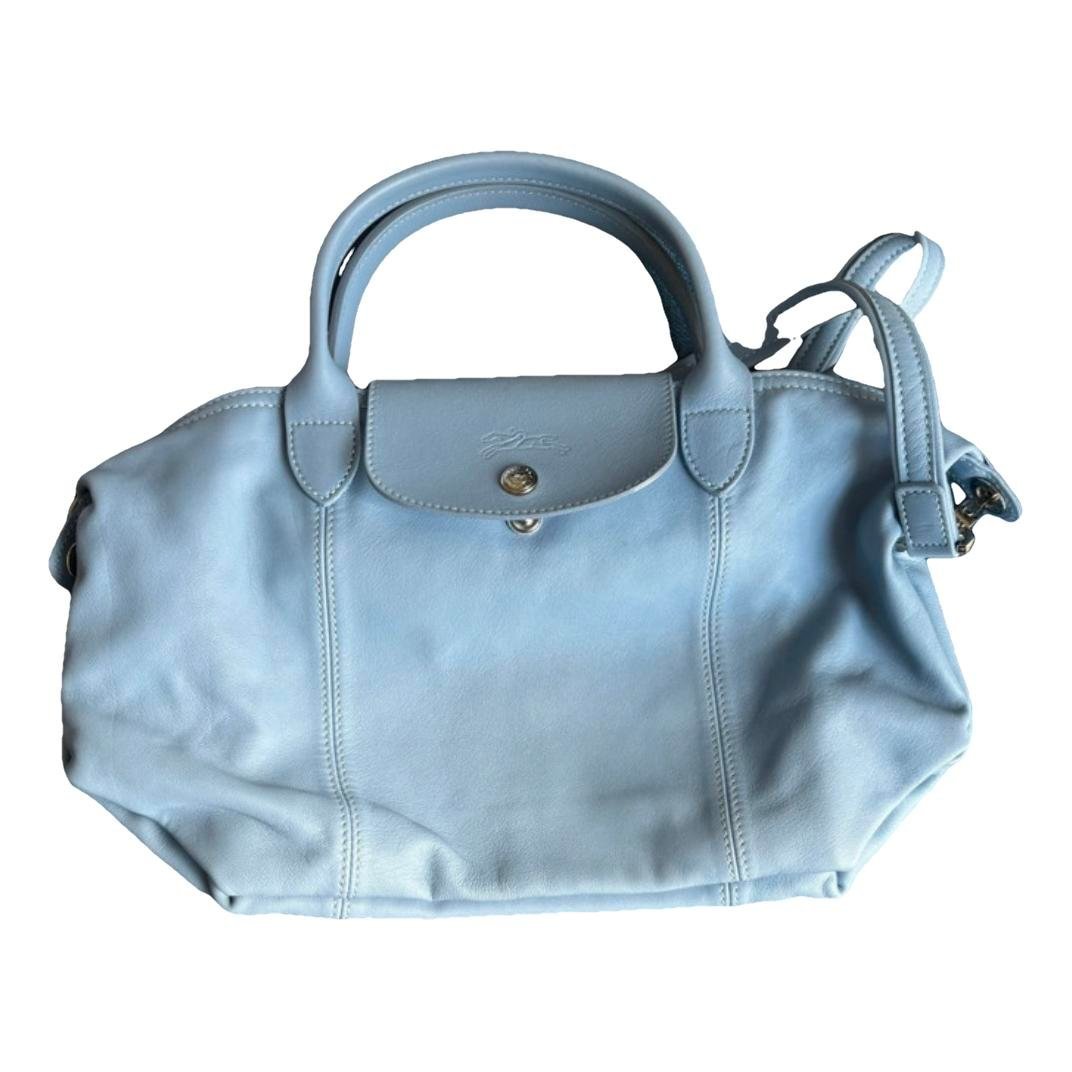 Pliage leather handbag
