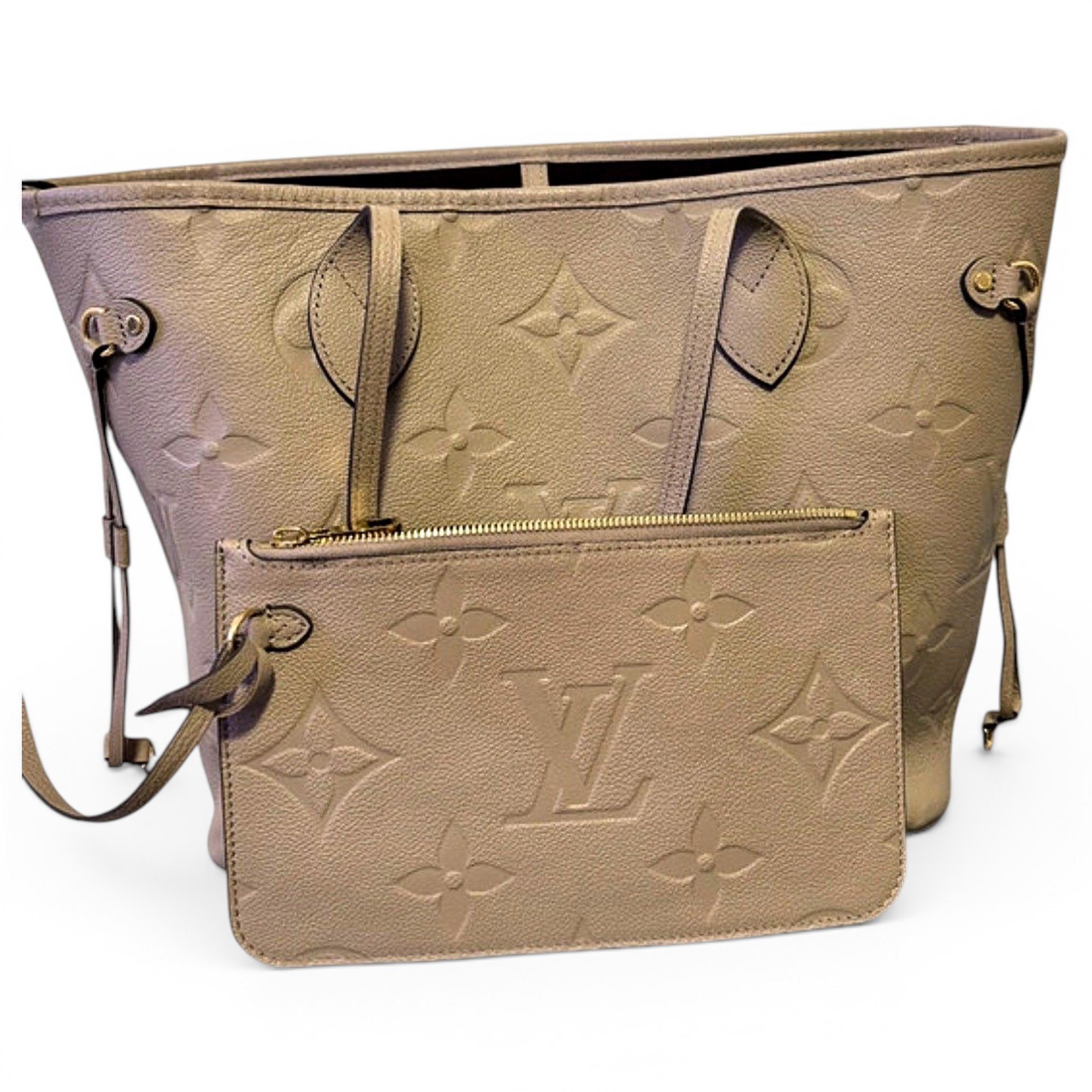Neverfull leather tote