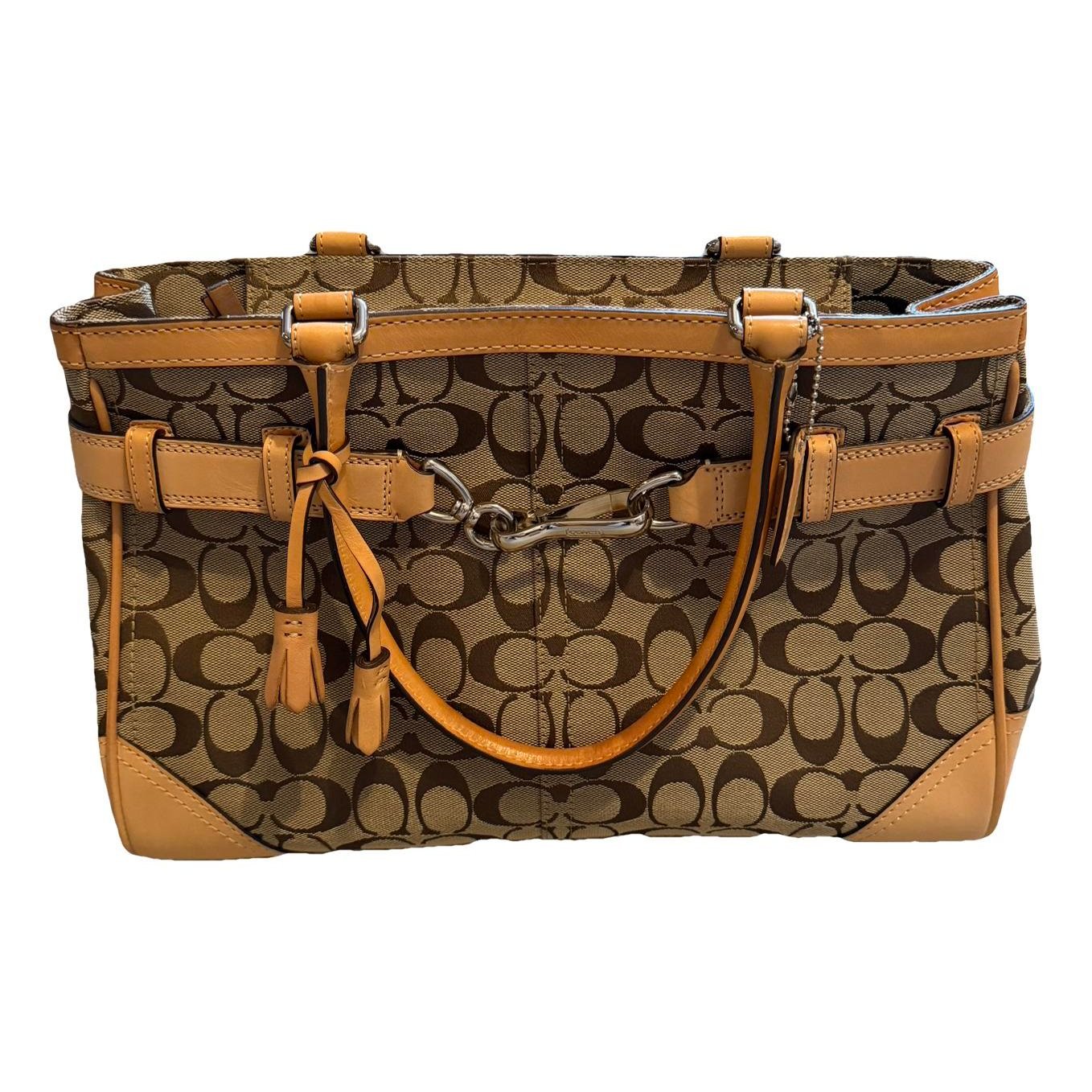 Leather handbag