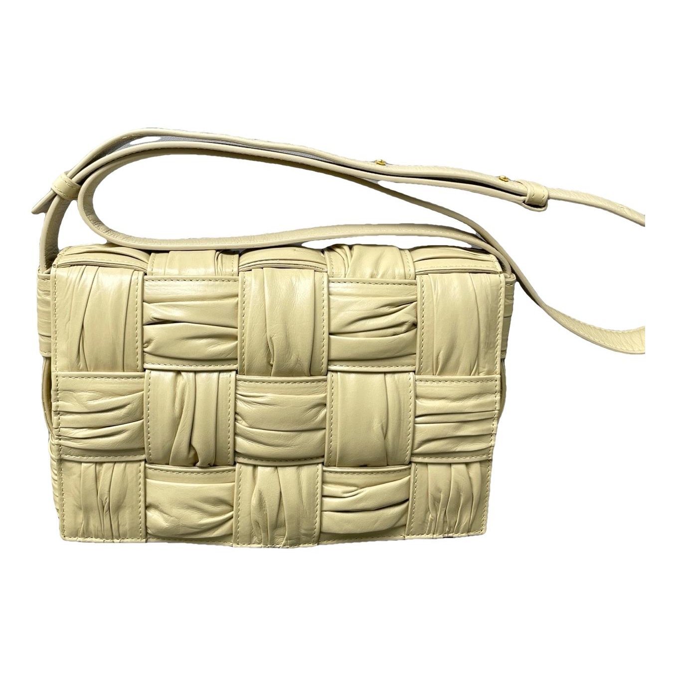 Cassette Padded leather handbag