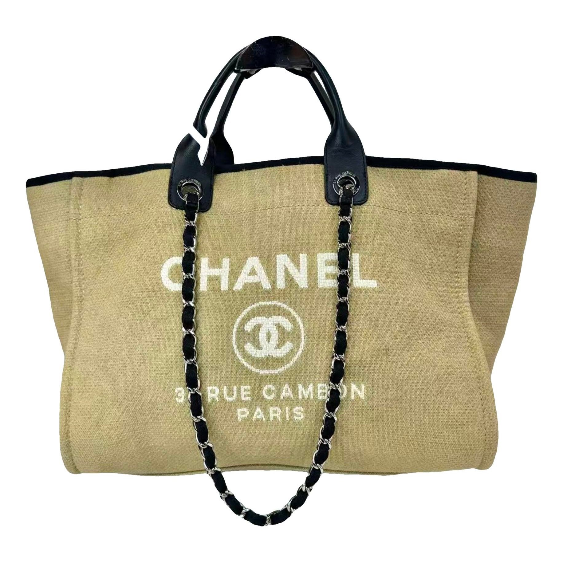 Deauville leather handbag