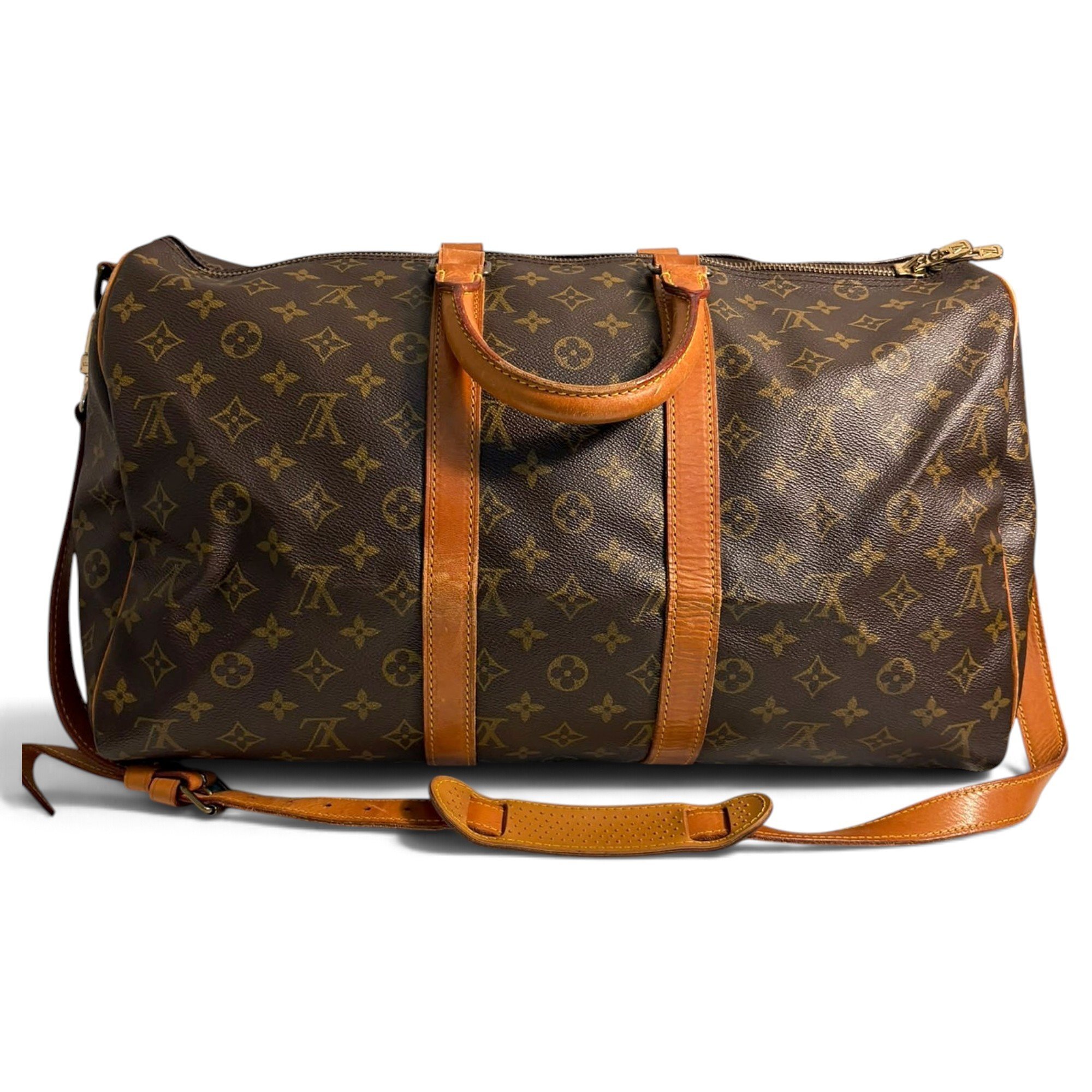 Keepall leather 48h bag