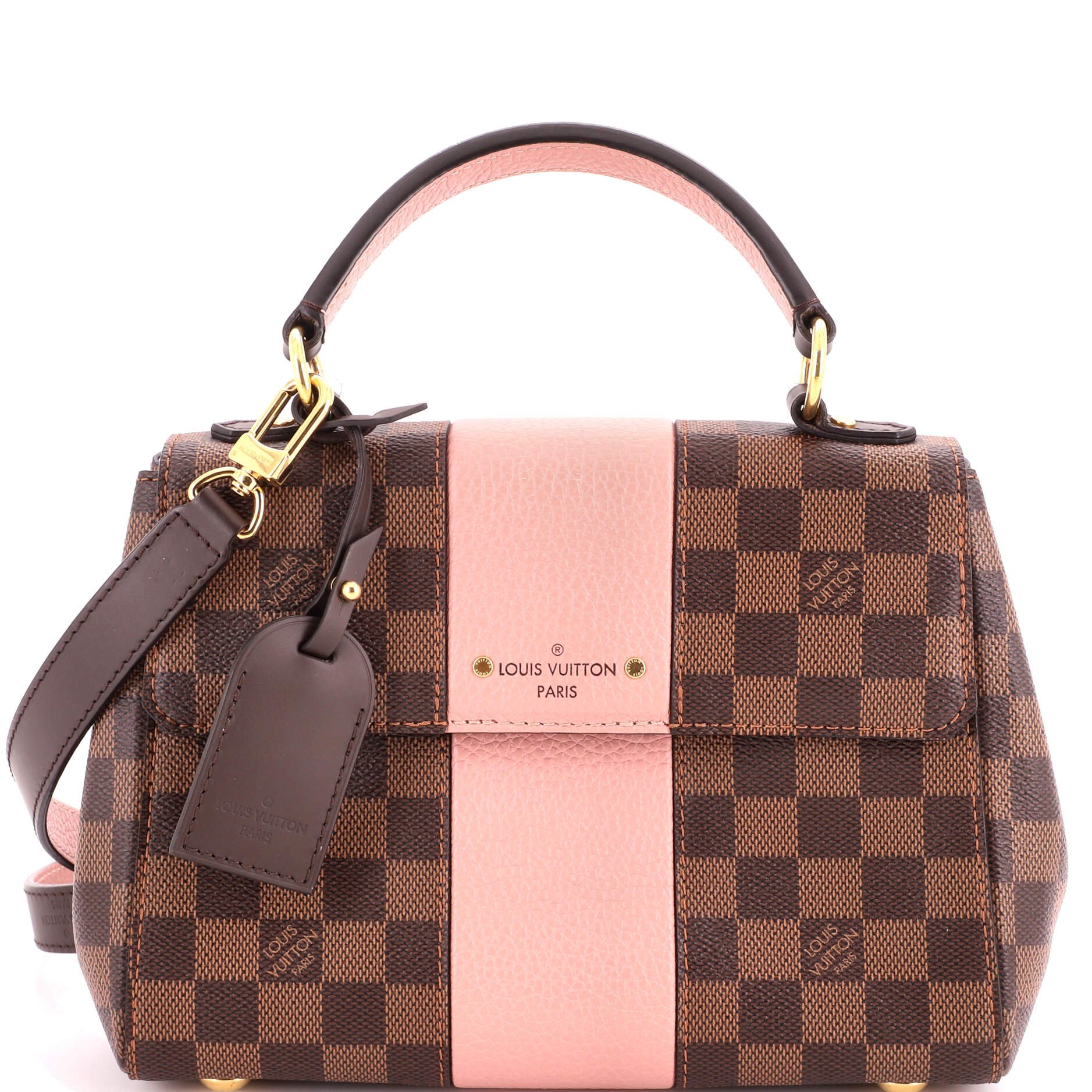 Bond Street Handbag Damier with Leather BB
