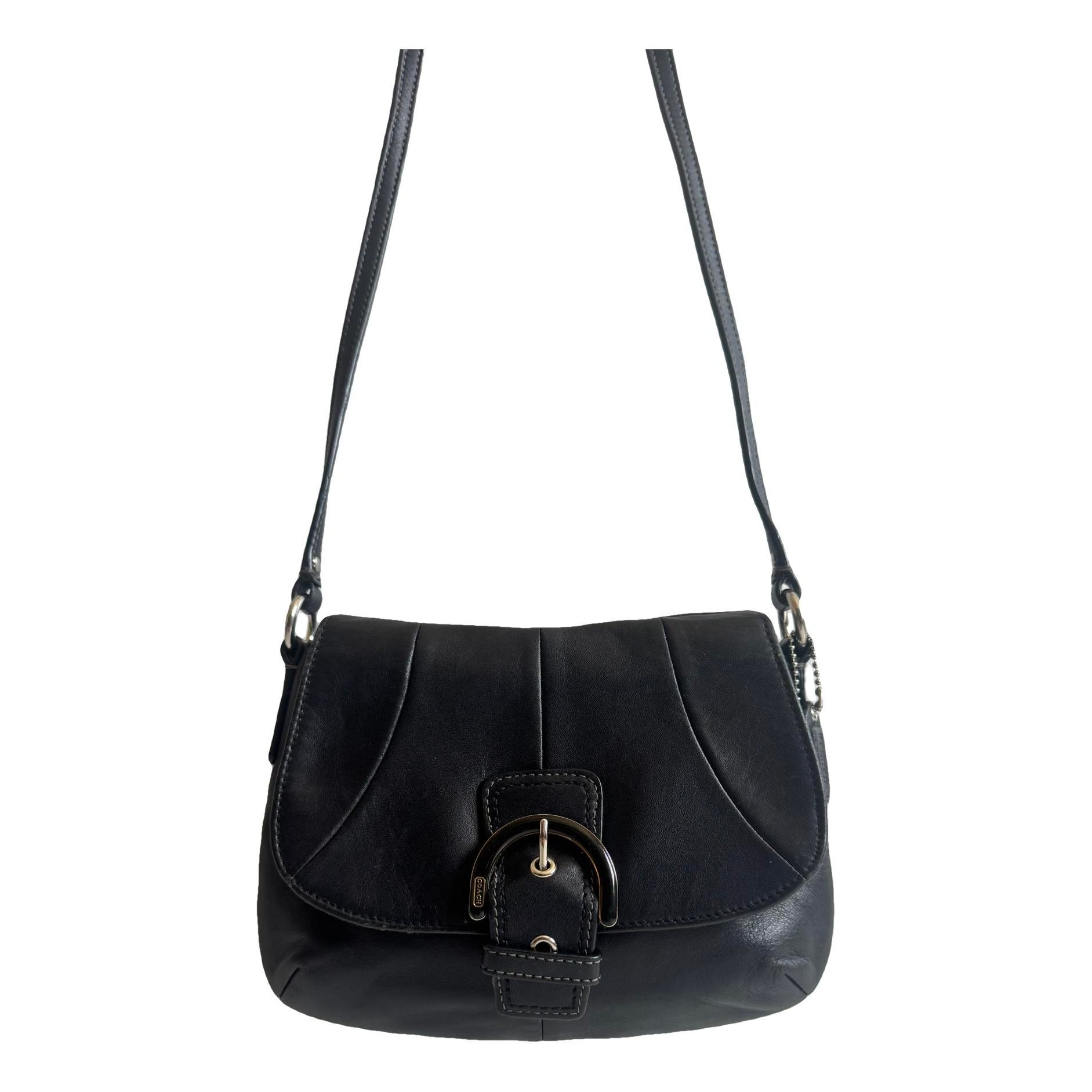 Leather crossbody bag