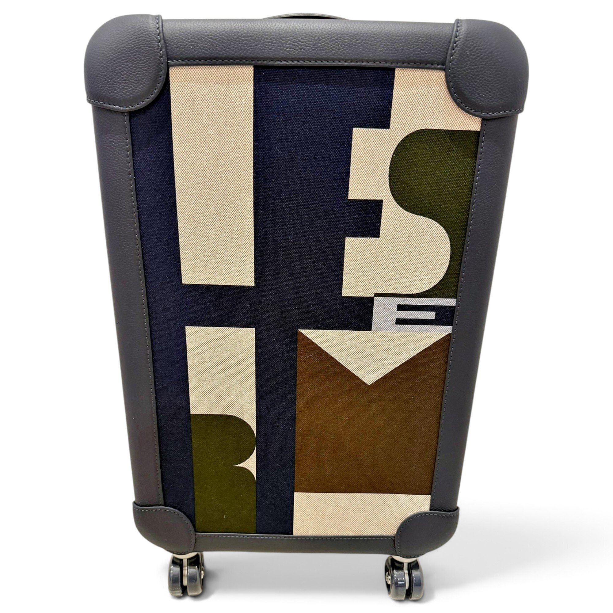 Leather travel bag