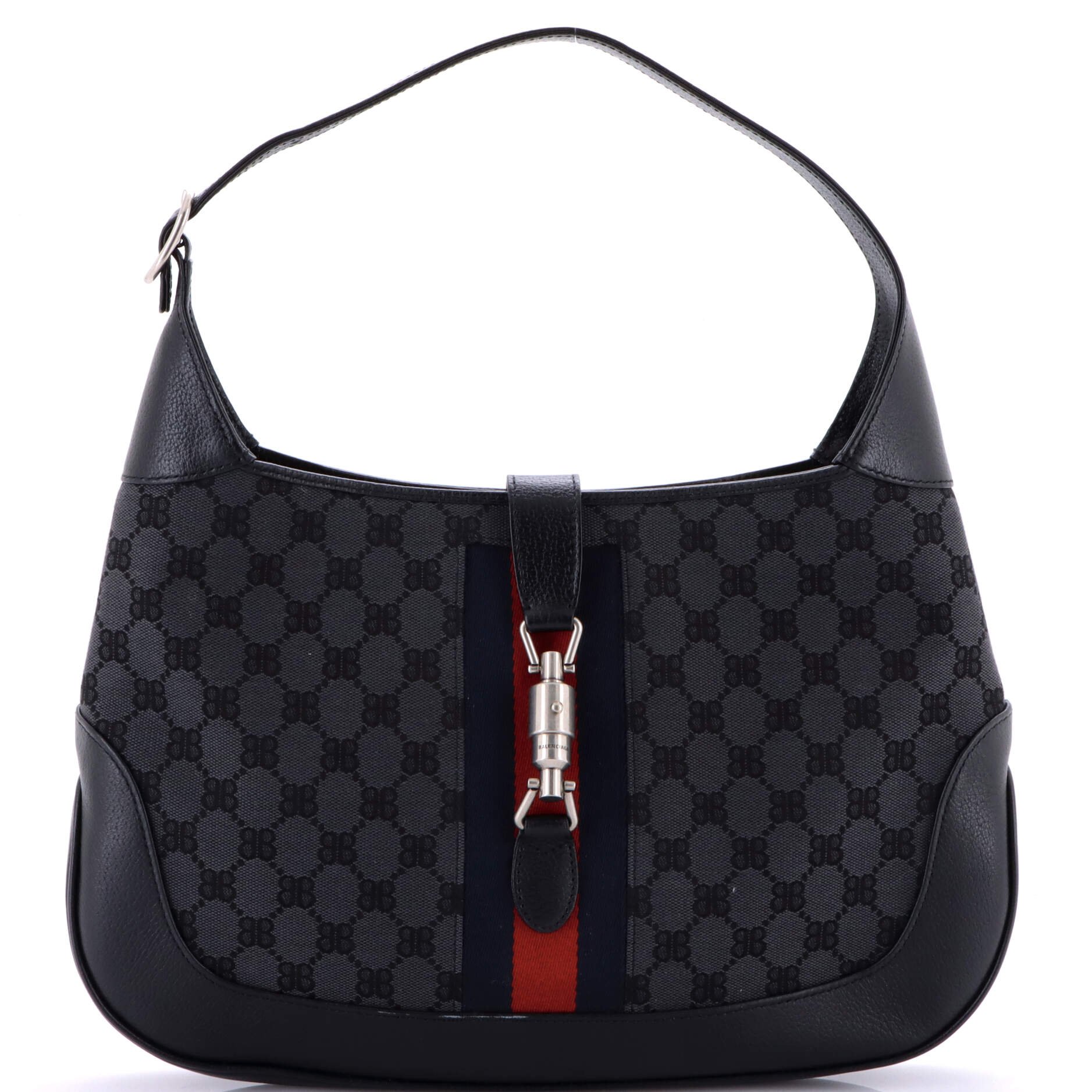 Balenciaga x Gucci The Hacker Project Jackie 1961 Hobo BB Canvas Medium