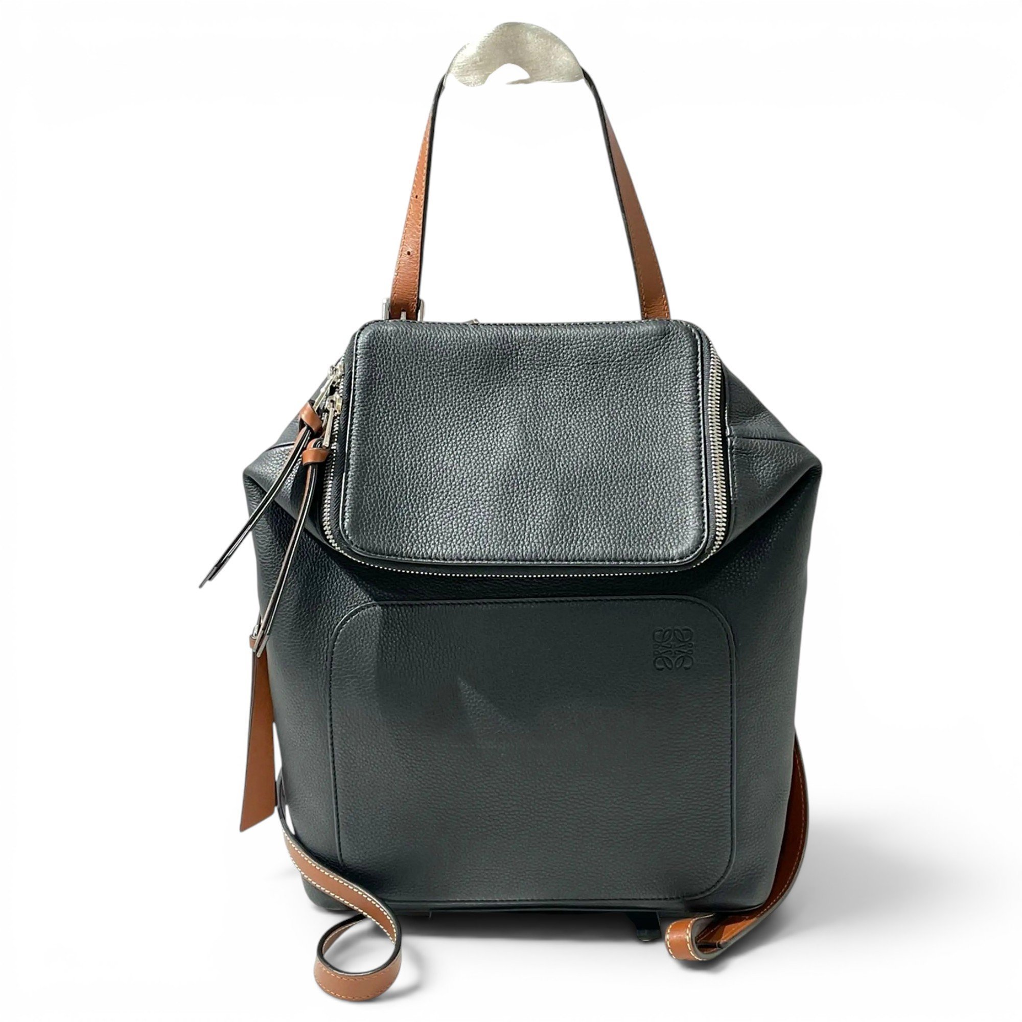 Goya leather backpack