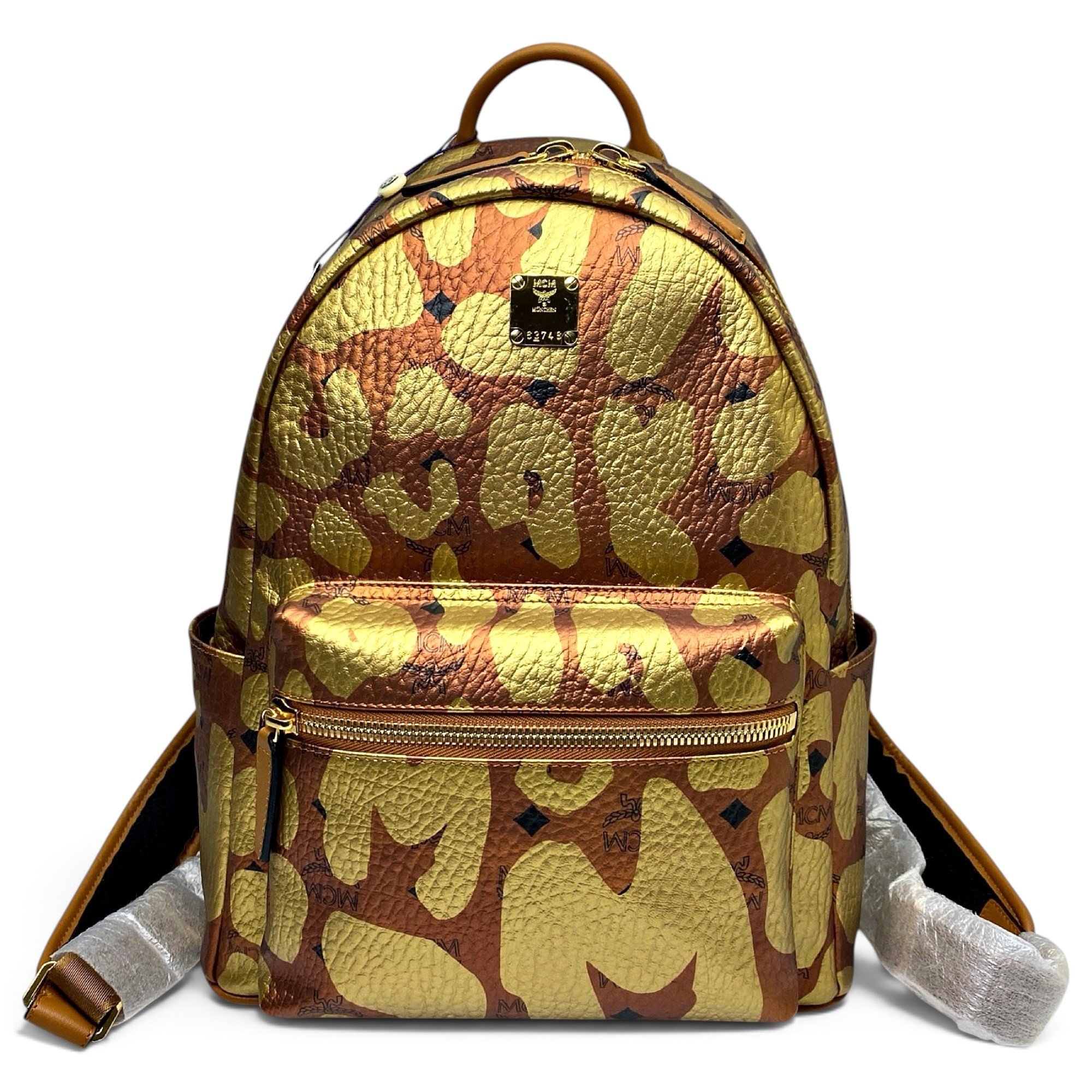 Stark vegan leather backpack