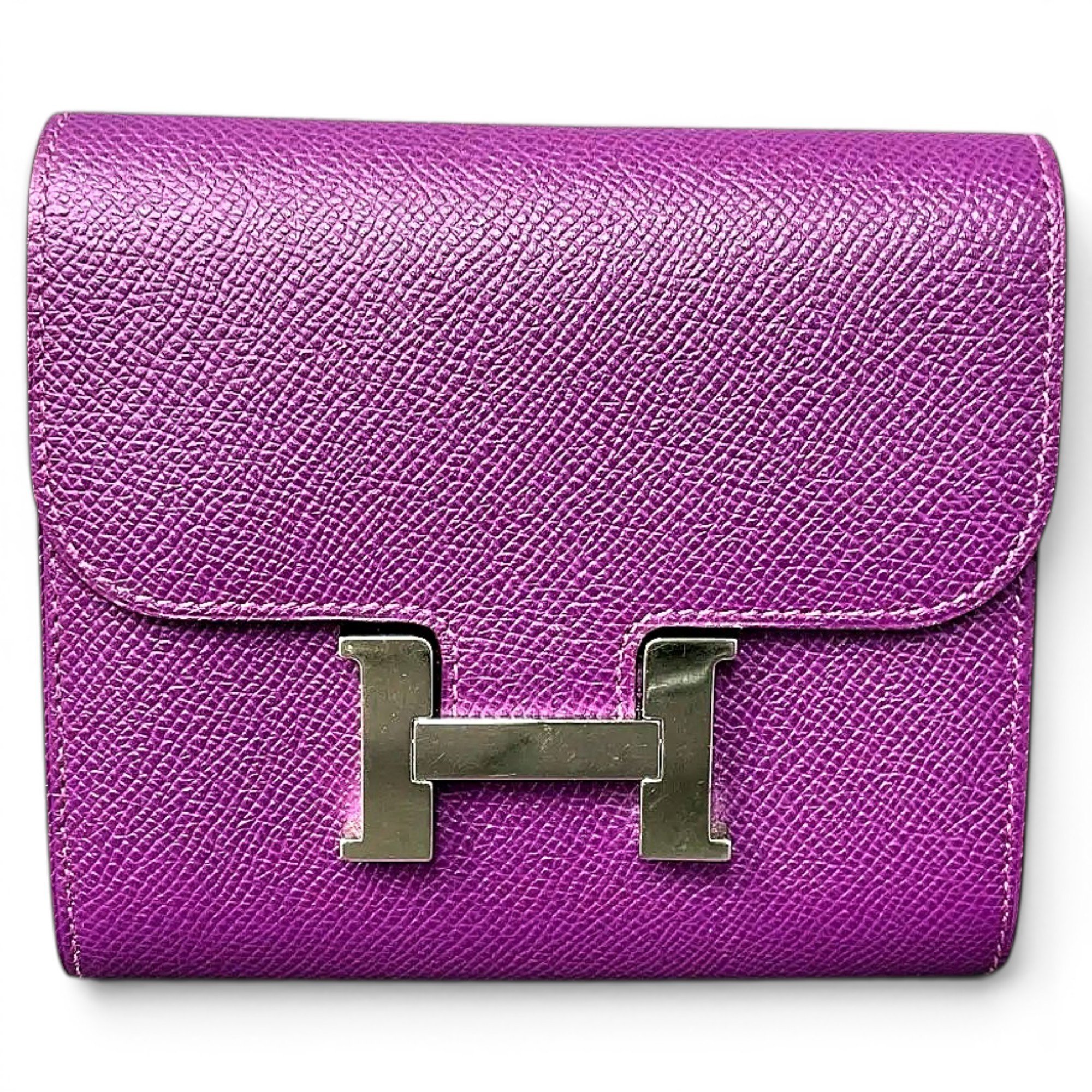 Constance leather clutch bag