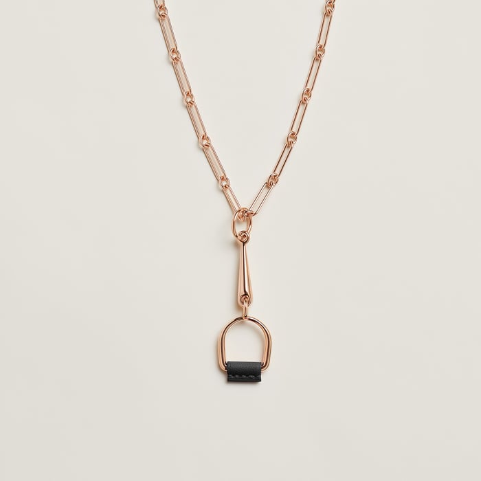 Noir Heritage Equestre Pendant, Small Model